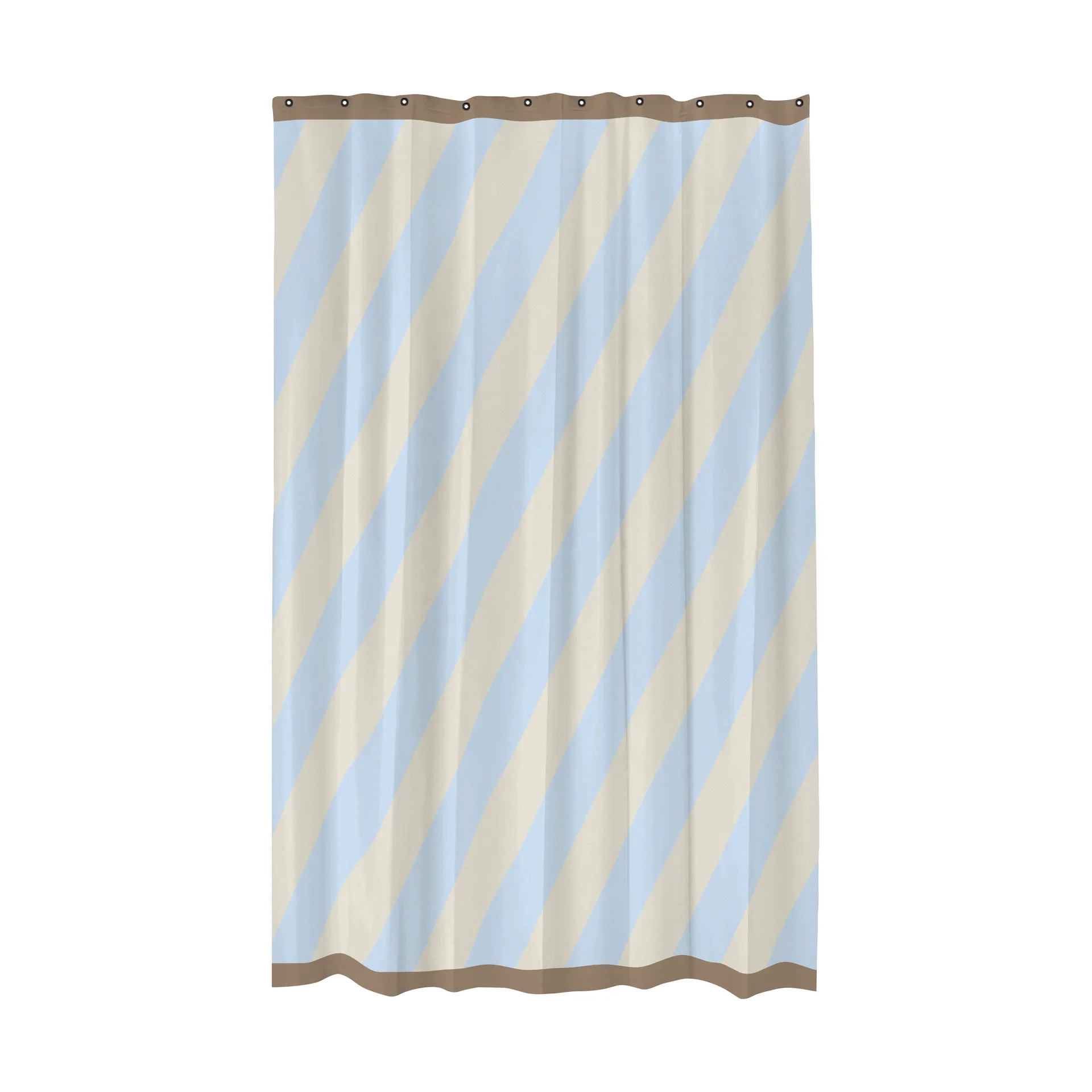 Mette Ditmer Rideau de douche Diagonal cm Light blue