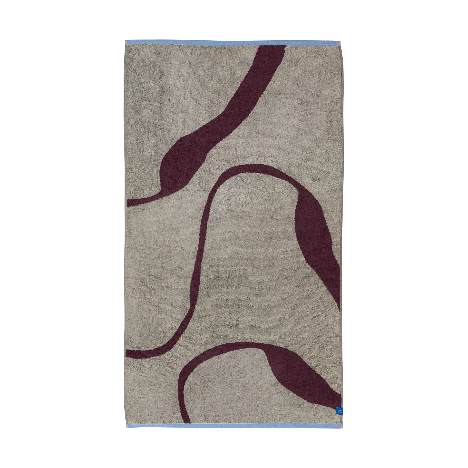 Mette Ditmer Serviette de bain Nova Arte cm Wine-sand
