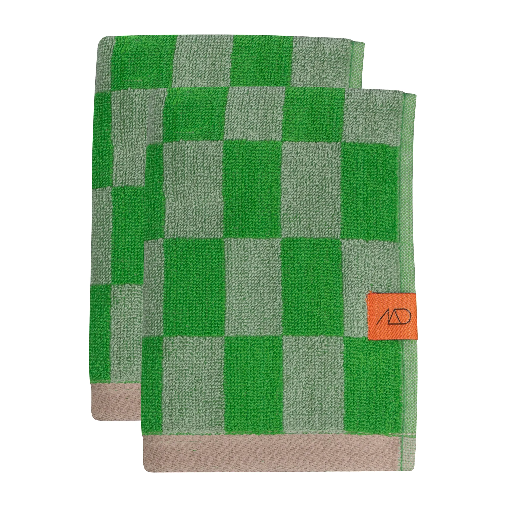Mette Ditmer Serviette Retro Classic green, cm, lot de 2