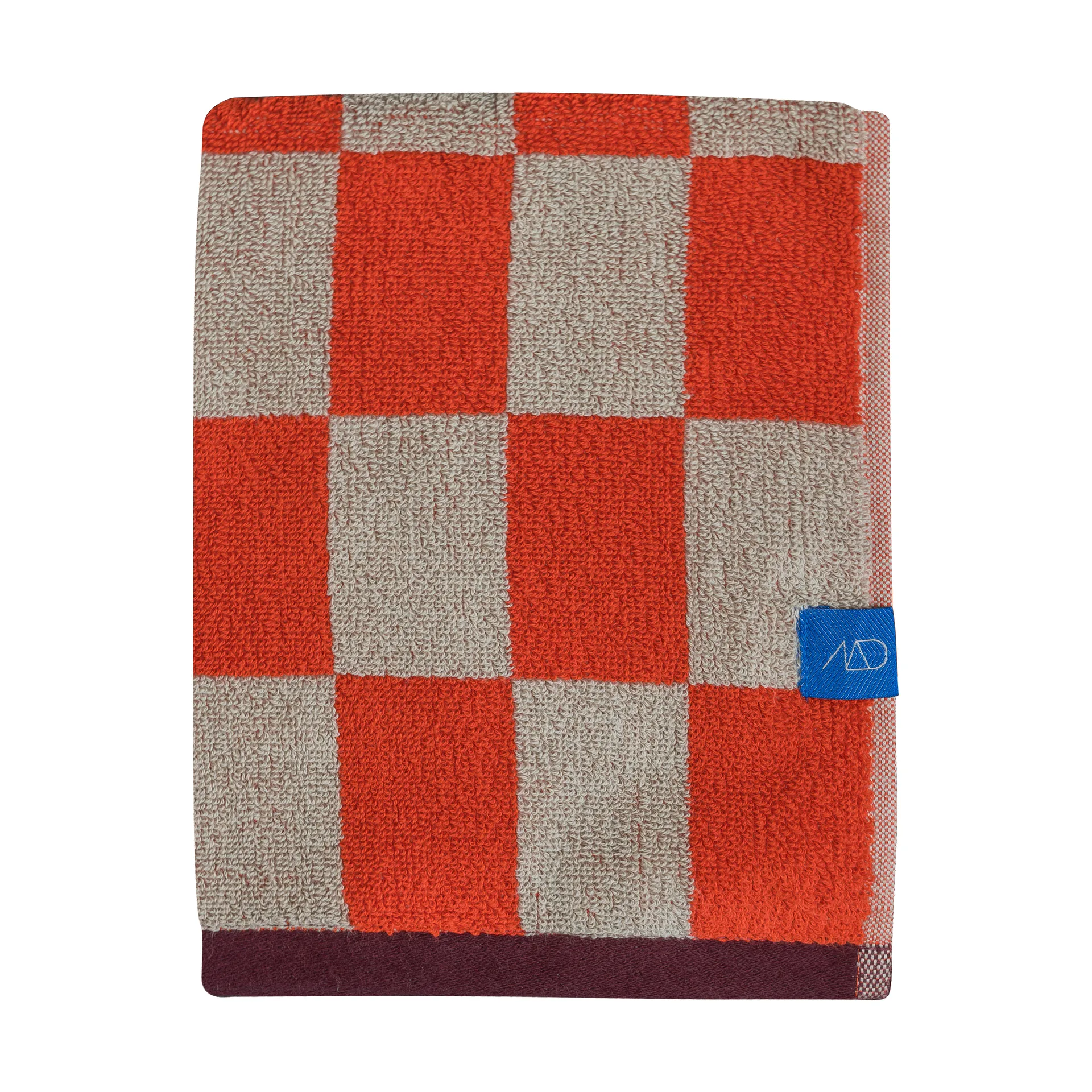 Mette Ditmer Serviette Retro Dark orange, cm — vue 4