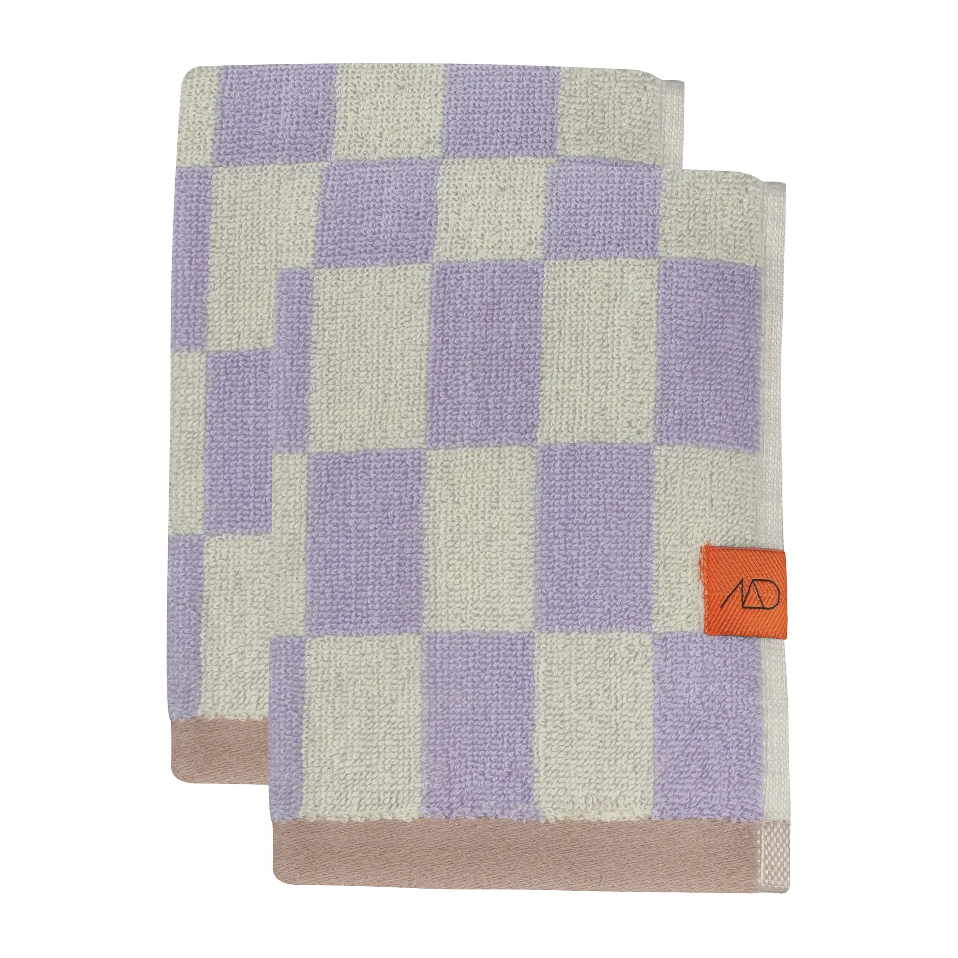 Mette Ditmer Serviette Retro Lilac, cm, lot de 2