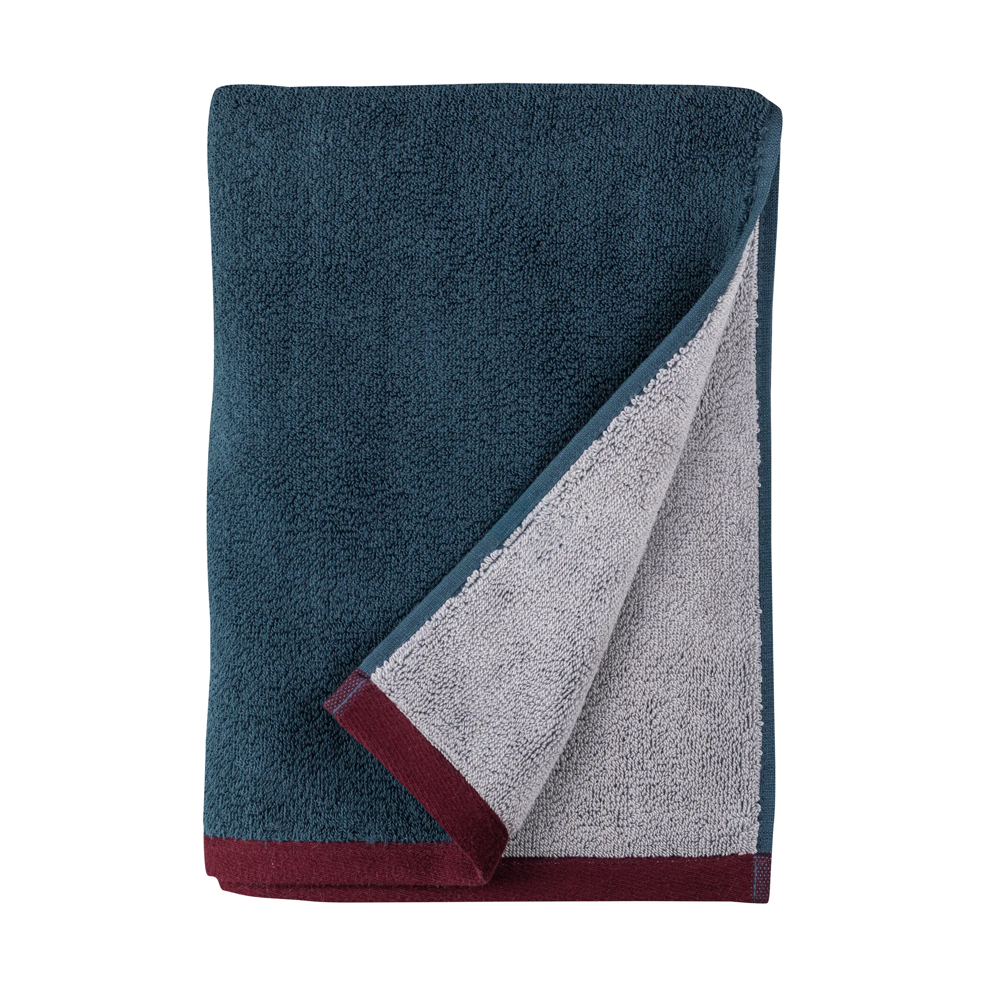 Mette Ditmer Serviette Soft cm Midnight blue-light grey