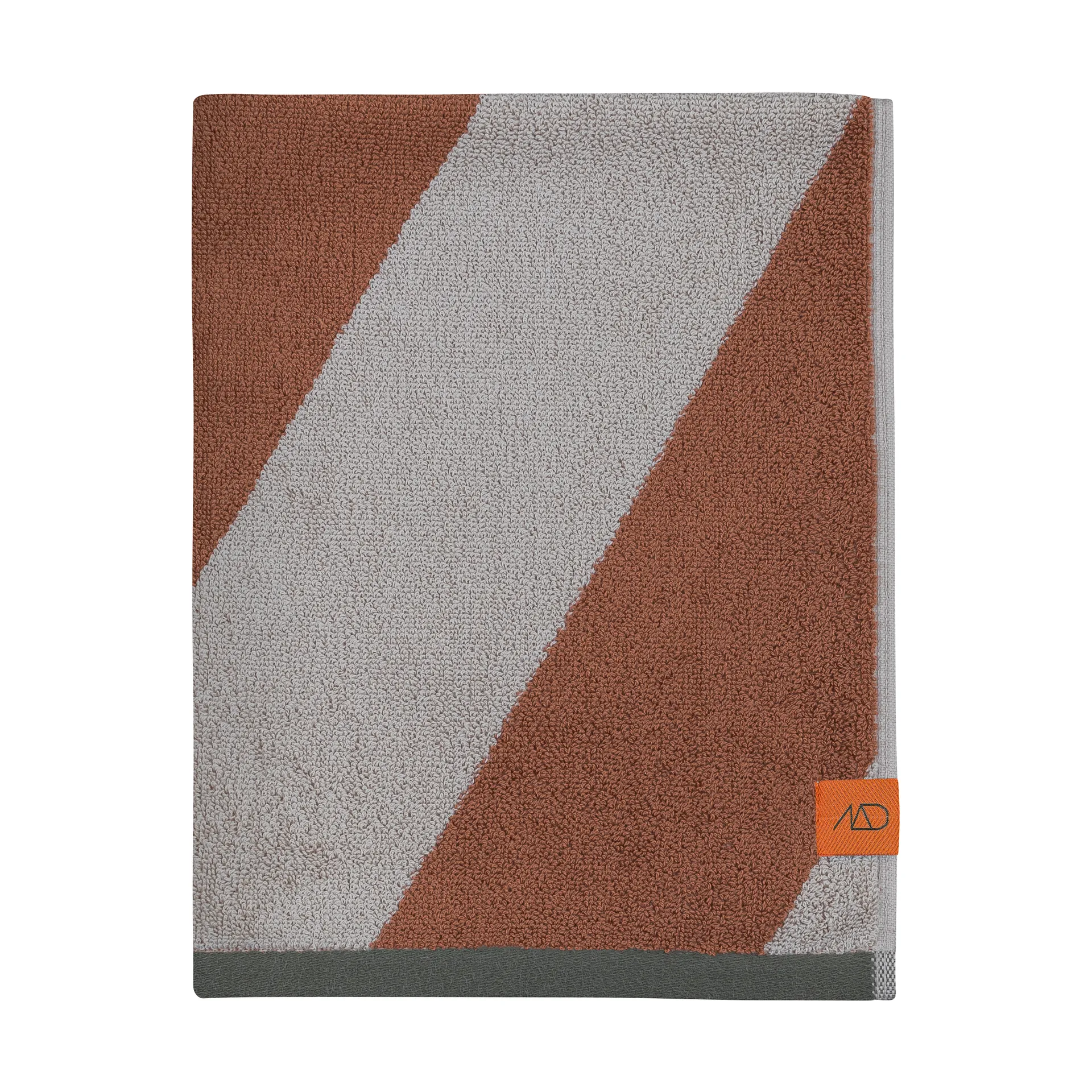 Mette Ditmer Serviettes invitées Diagonal cm, Lot de 2 Brick