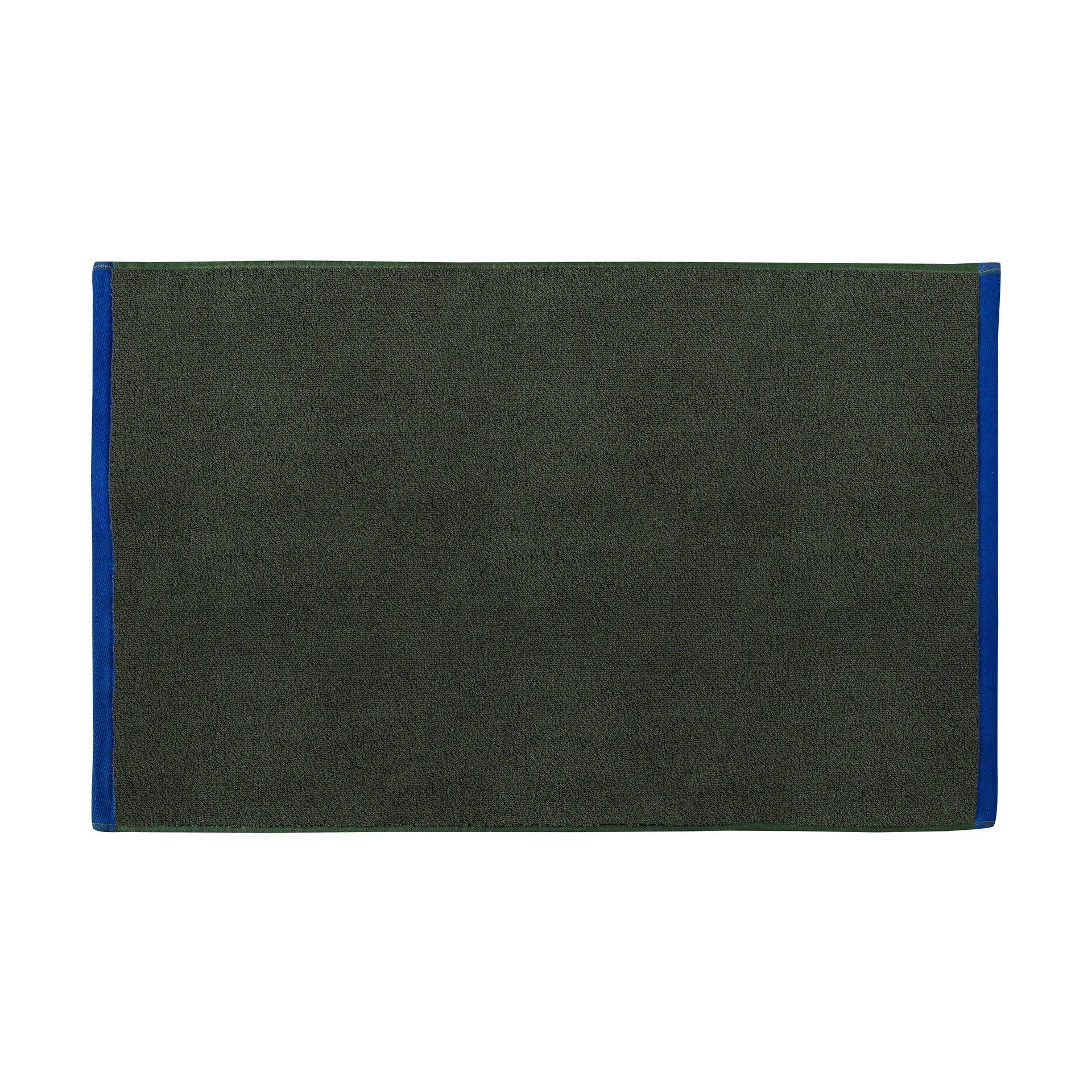 Mette Ditmer Tapis de bain Soft cm Dark olive-light blue