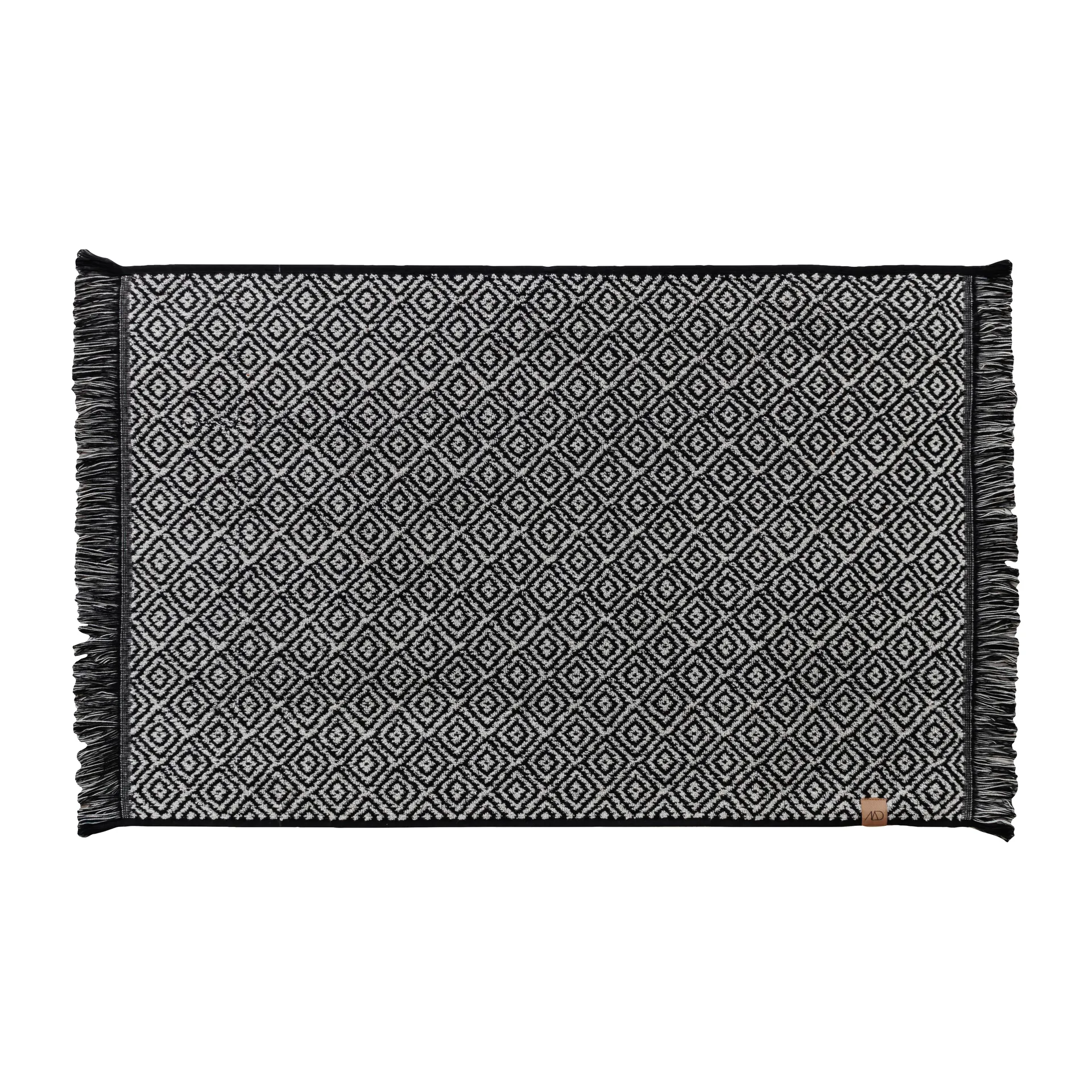 Mette Ditmer Tapis de salle de bain Morocco cm Black-white