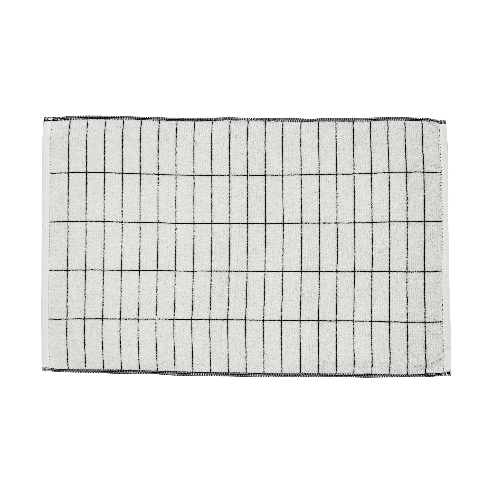Mette Ditmer Tapis de salle de bain Tile Stone cm Noir-blanc cassé