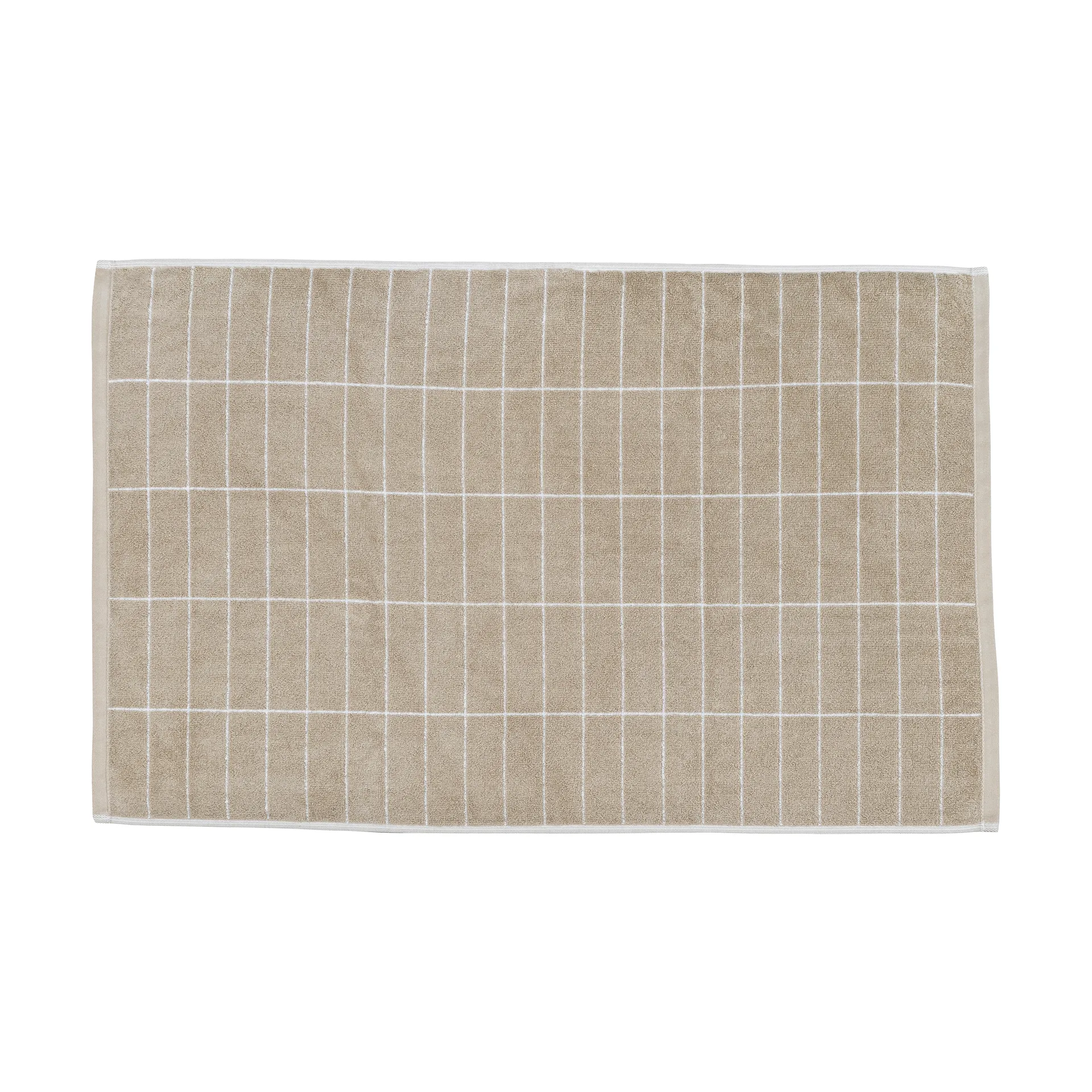 Mette Ditmer Tapis de salle de bain Tile Stone cm Sable-blanc cassé