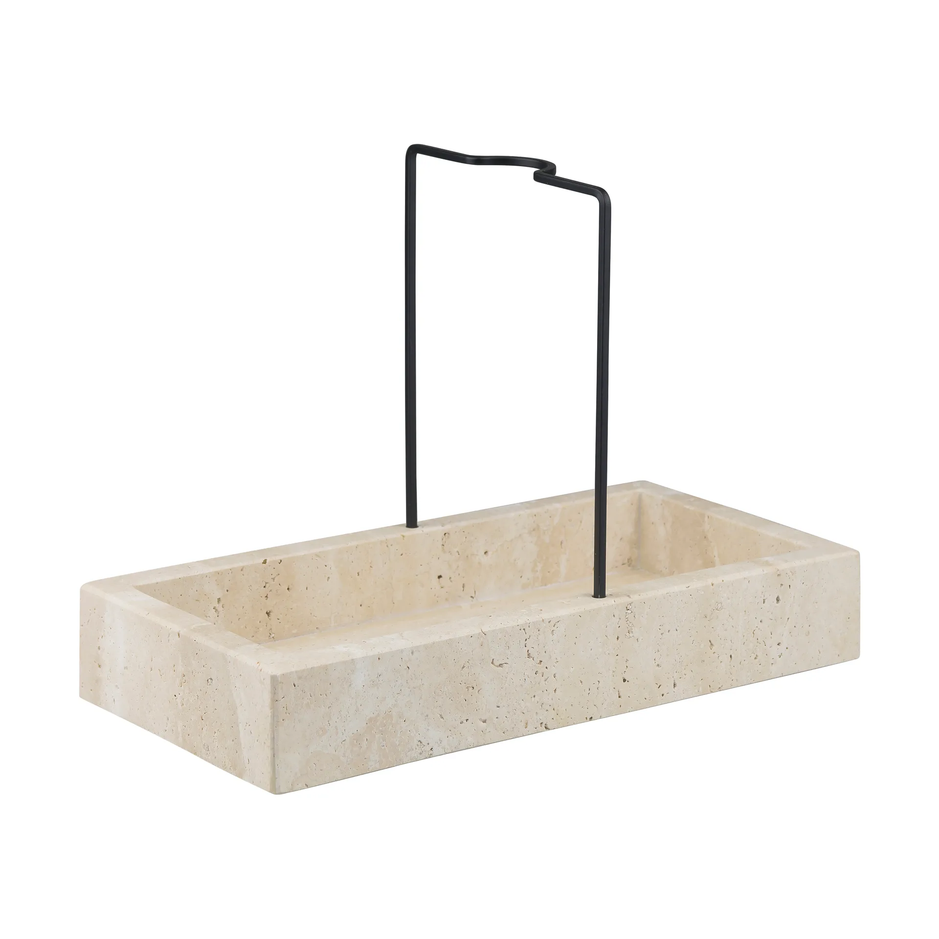 Mette Ditmer Travertine opvaskebeholder 12x23,5 cm Linen billede