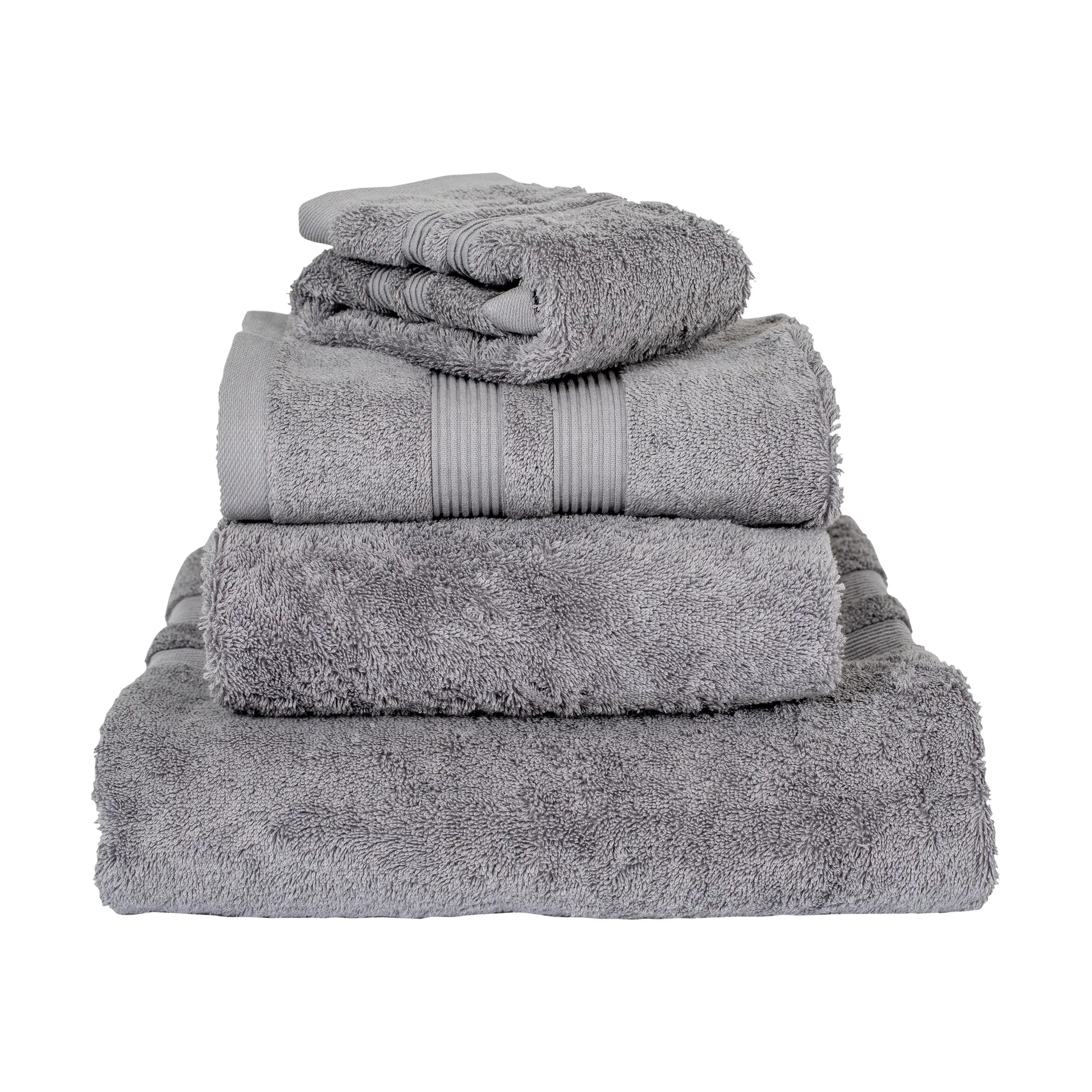 Mille Notti Serviette Fontana EKO Gris, cm — vue 3