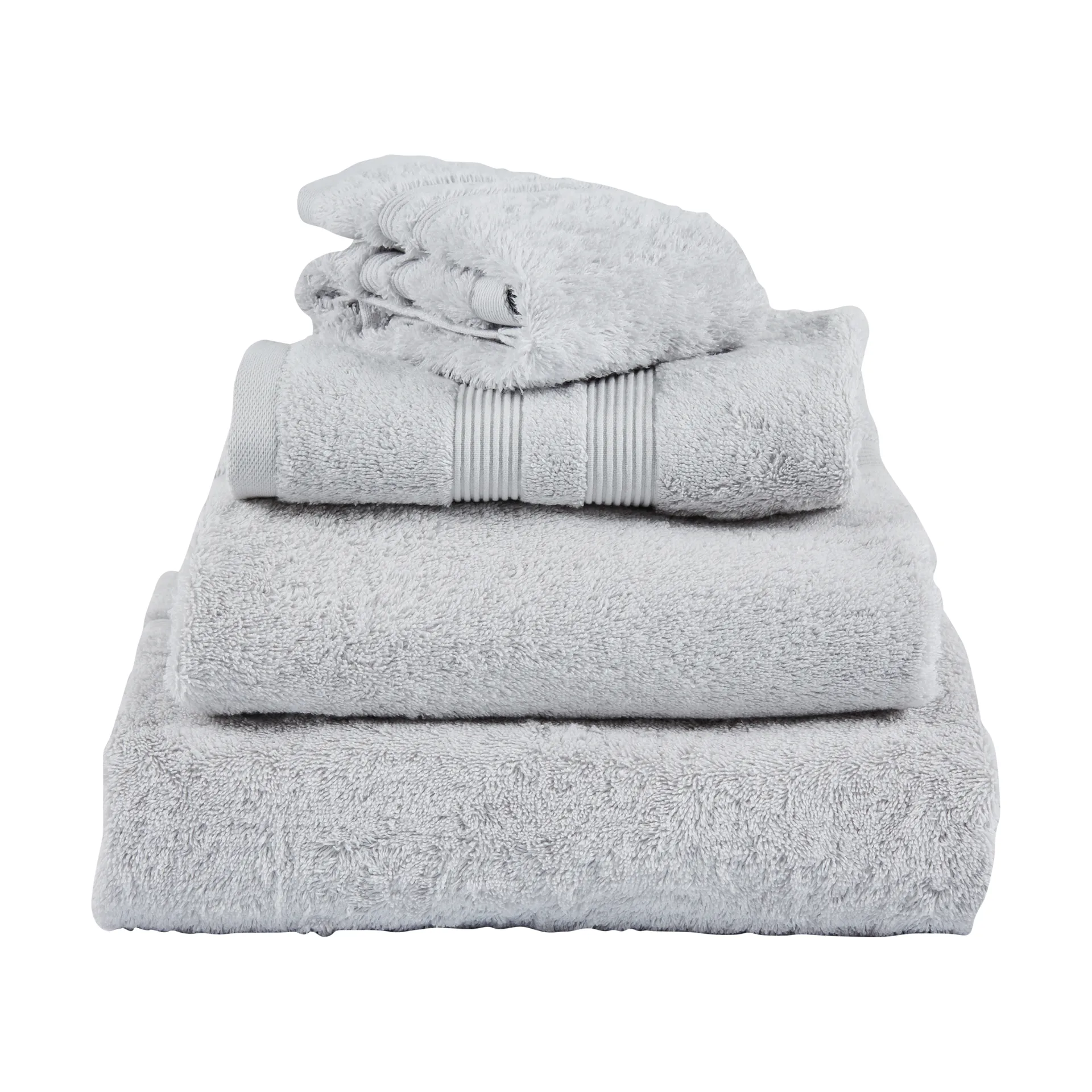 Mille Notti Serviette Fontana EKO Gris clair, cm