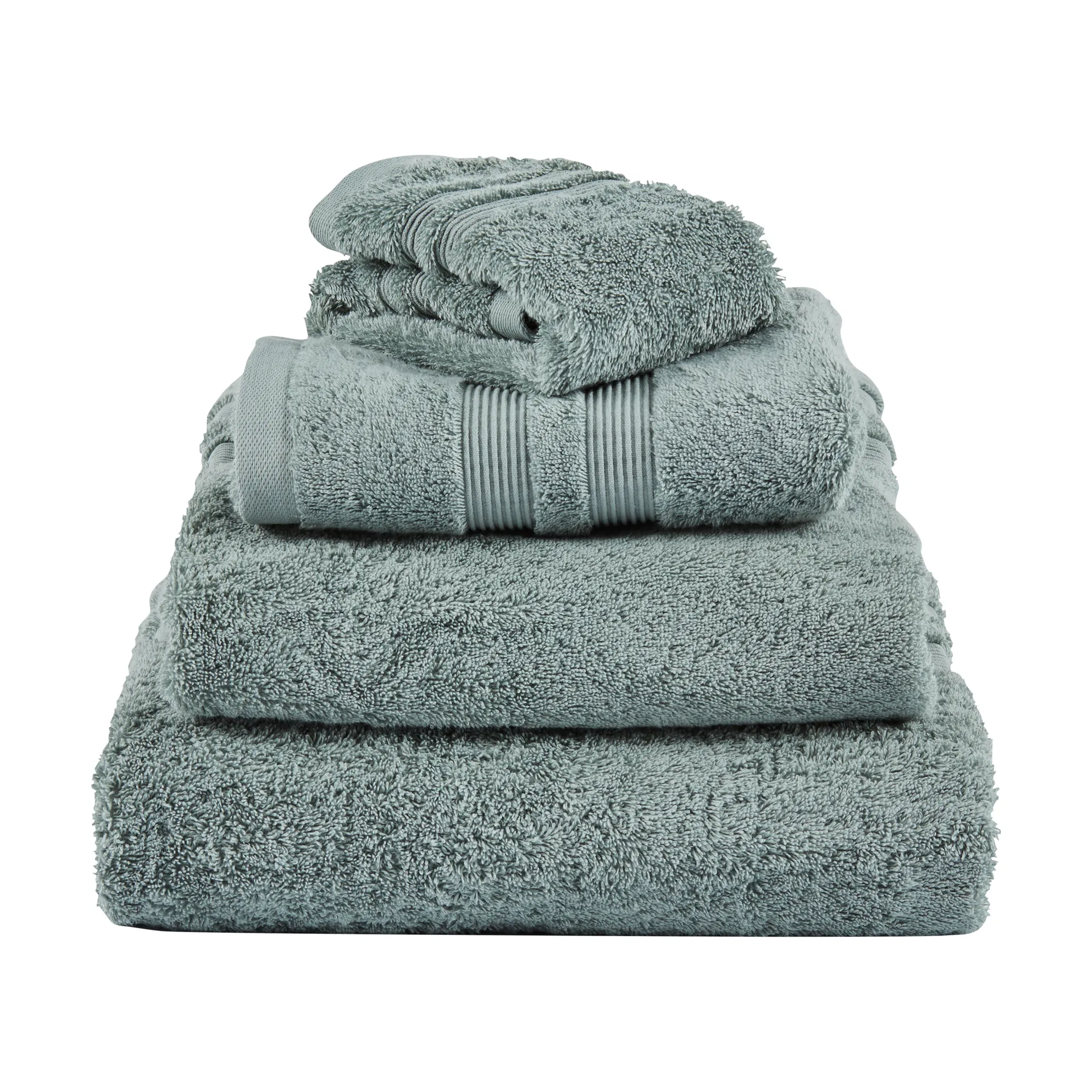 Mille Notti Serviette Fontana EKO Vert-gris, cm