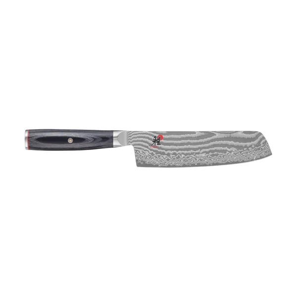 Raw 5000FCD nakiri fruktkniv rektangulär 17 cm, Damaskus