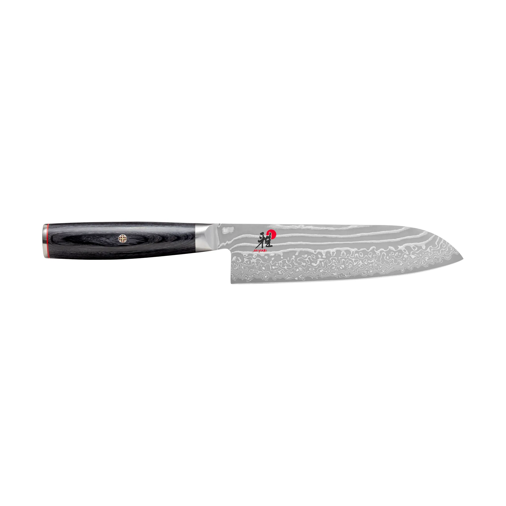 Miyabi Raw 5000FCD santokukniv 18 cm Damaskus-svart