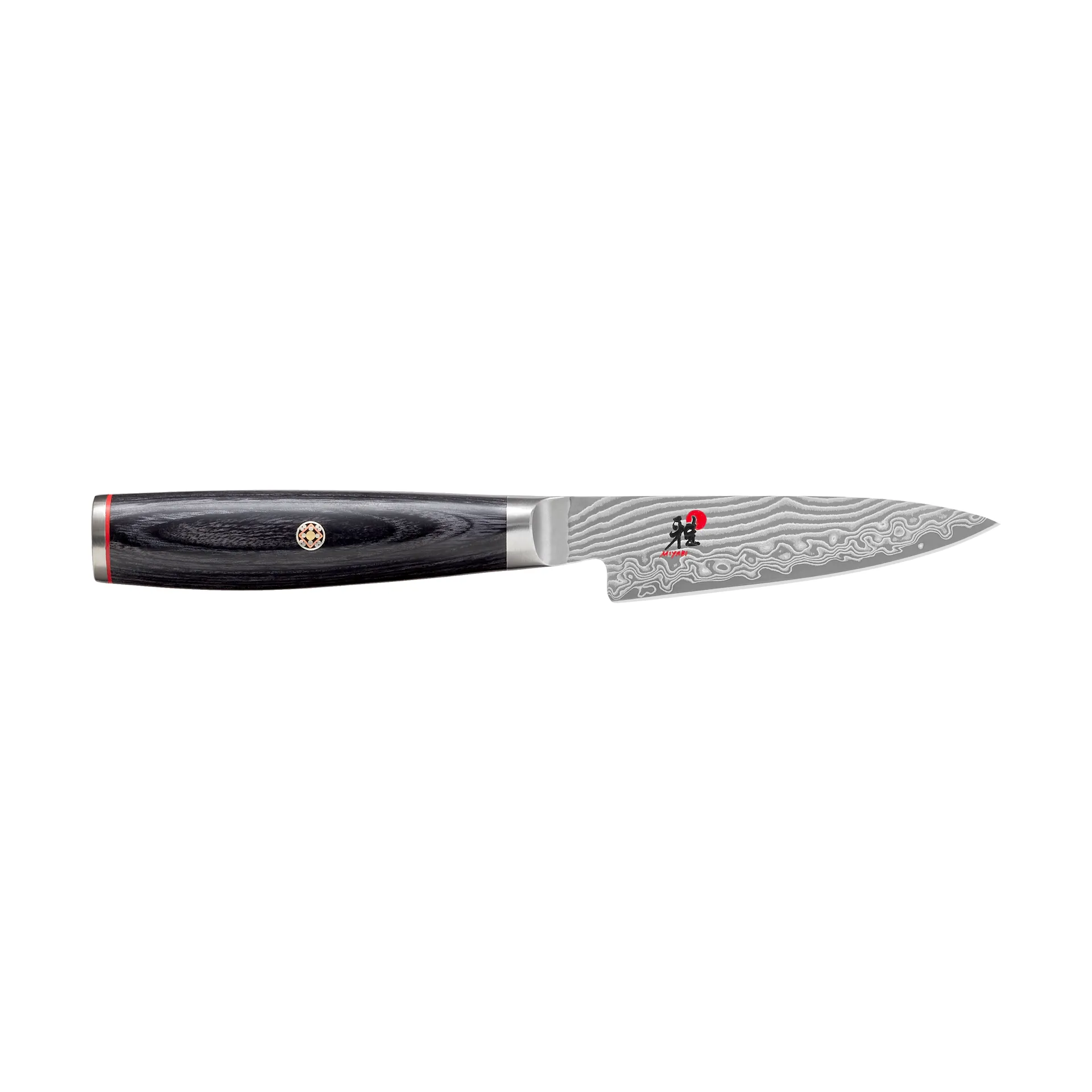 Miyabi Raw 5000FCD shotoh skalkniv 9 cm Damaskus-svart