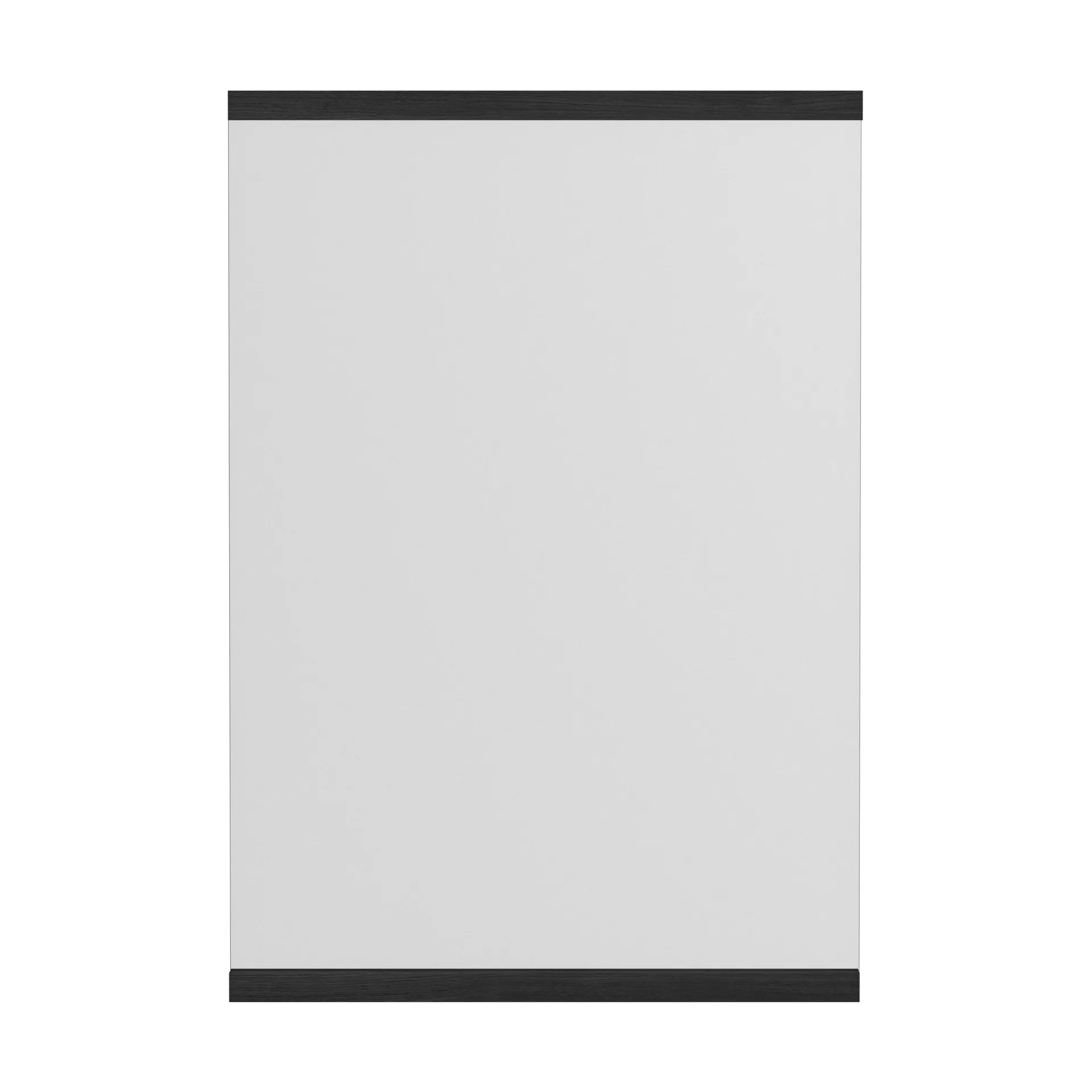 MOEBE Miroir mural rectangulaire cm Noir