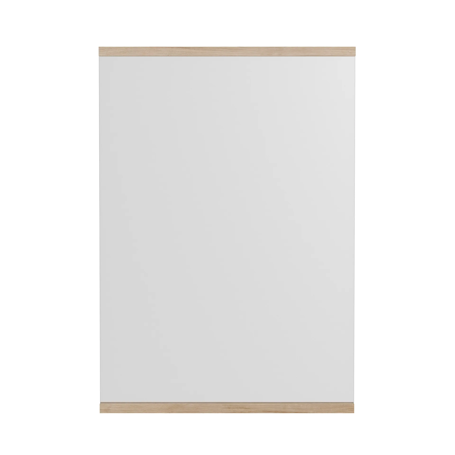 MOEBE Miroir mural rectangulaire cm Chêne