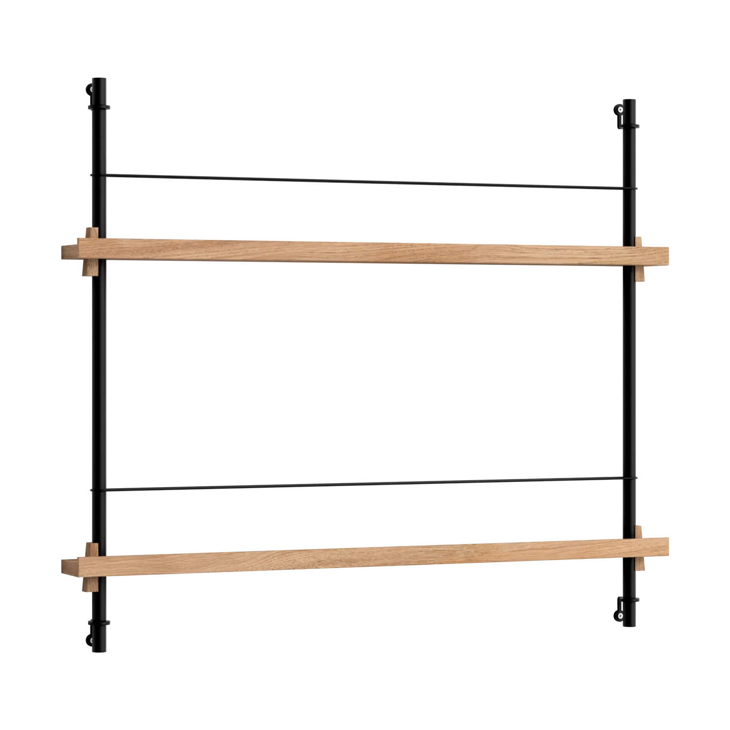 MOEBE Porte-revues Moebe Oak-black