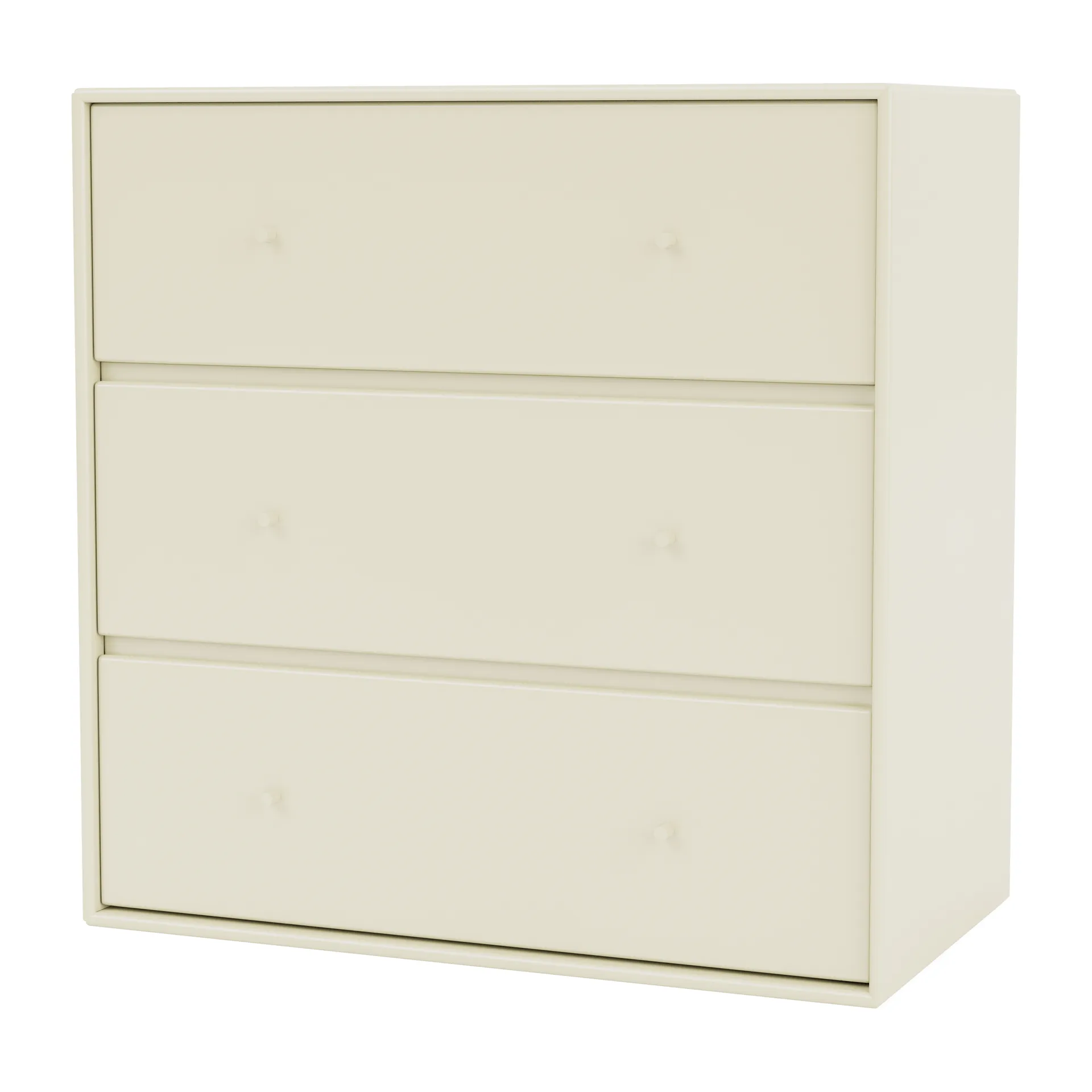 Montana Commode CARRY 3 tiroirs Vanilla