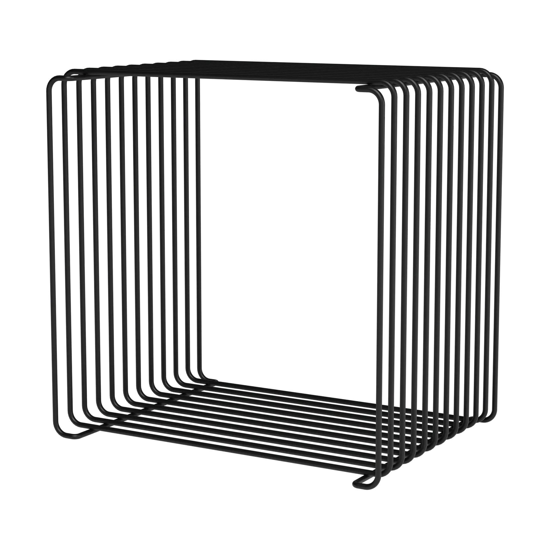 Montana Étagère cube Panton Wire Single 34,8x34,8x25,7 cm Black