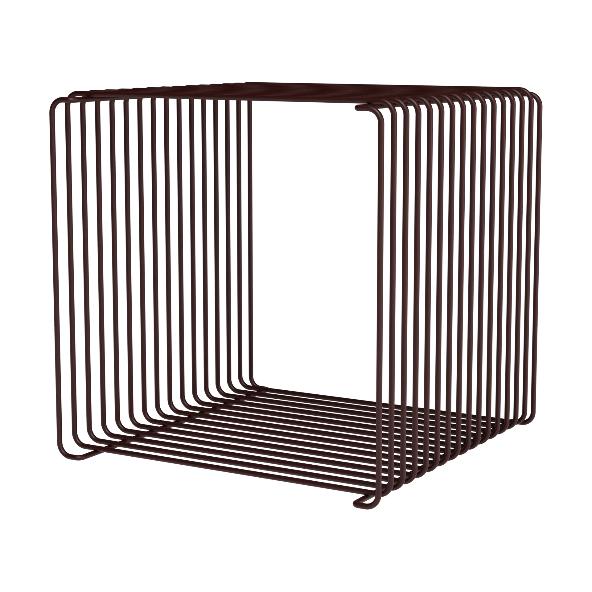Montana Étagère cube Panton Wire Single cm Black red