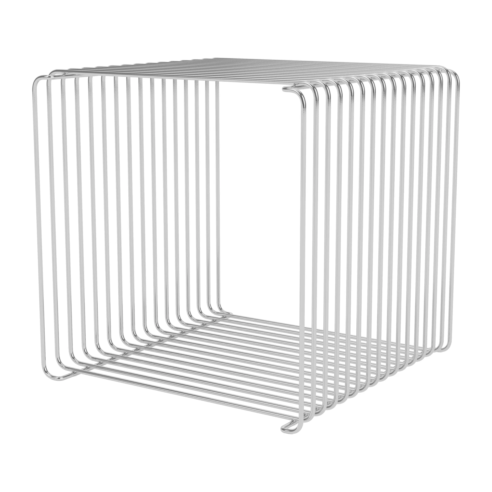 Montana Étagère cube Panton Wire Single cm Chrome