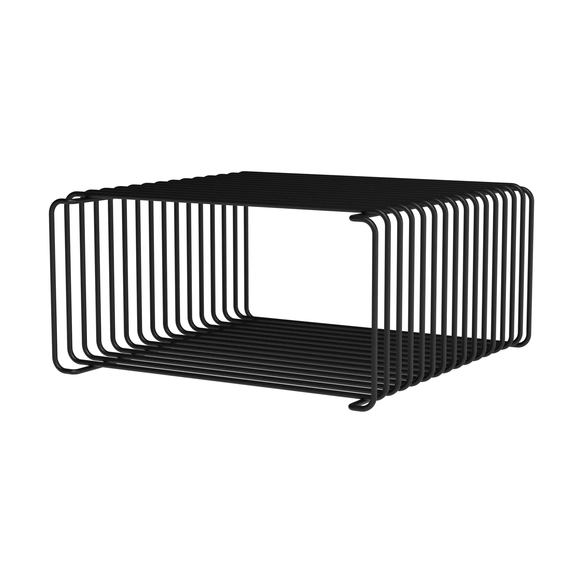 Montana Étagère demi-hauteur Panton Wire 34,8x17,2x34,8 cm Black