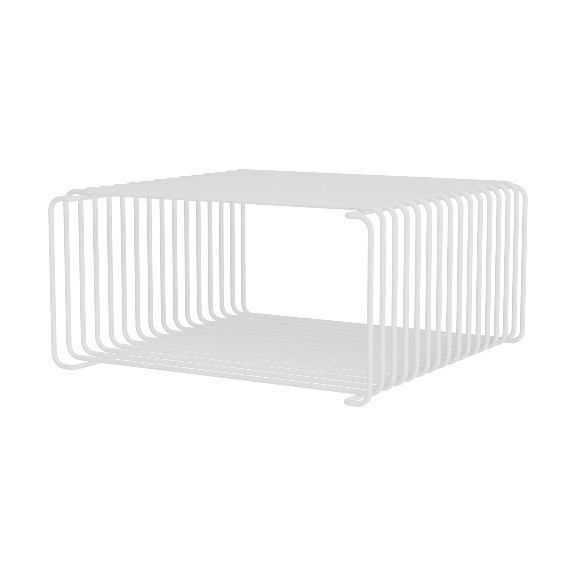 Montana Étagère demi-hauteur Panton Wire 34,8x17,2x34,8 cm Snow