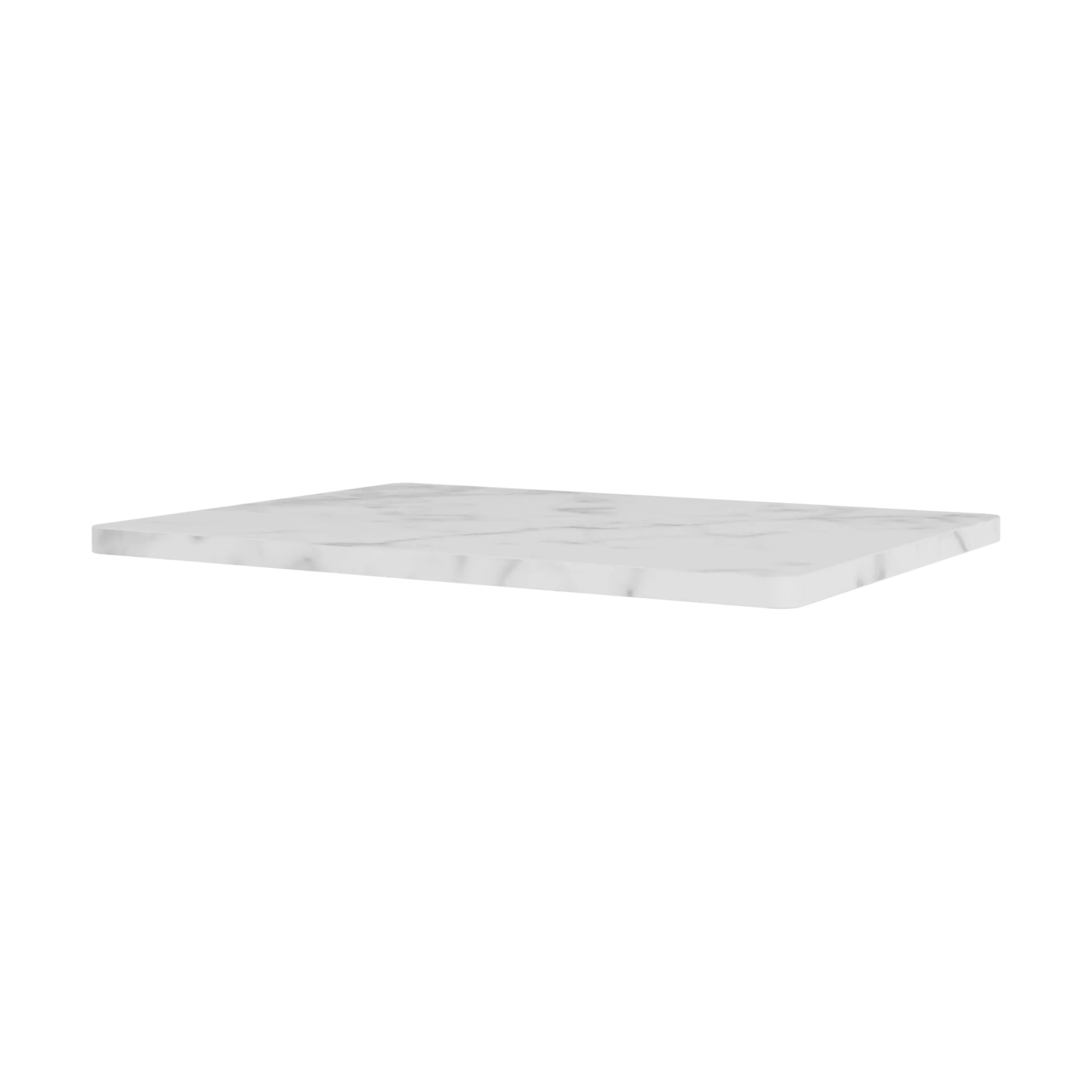 Montana Plateau Panton Wire 34,8x25,7 cm White marble