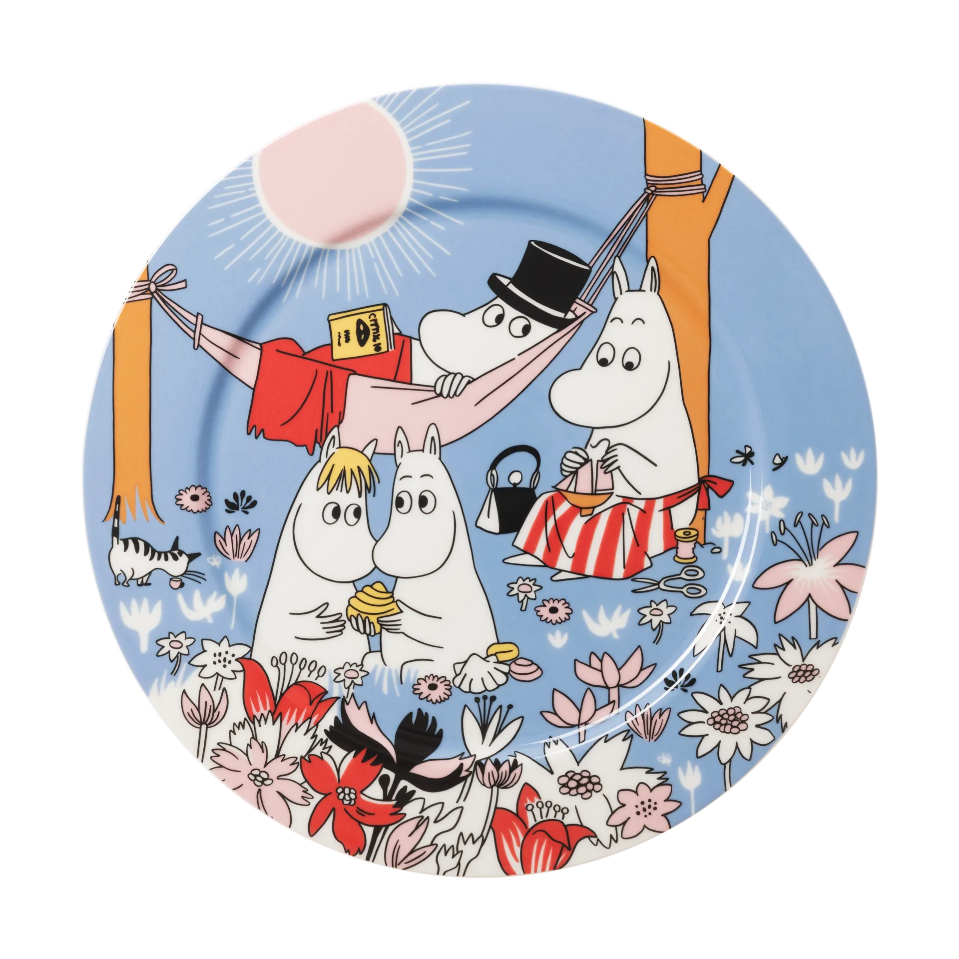 Moomin Arabia Familiehygge mumi serveringsfad Ø30 cm
