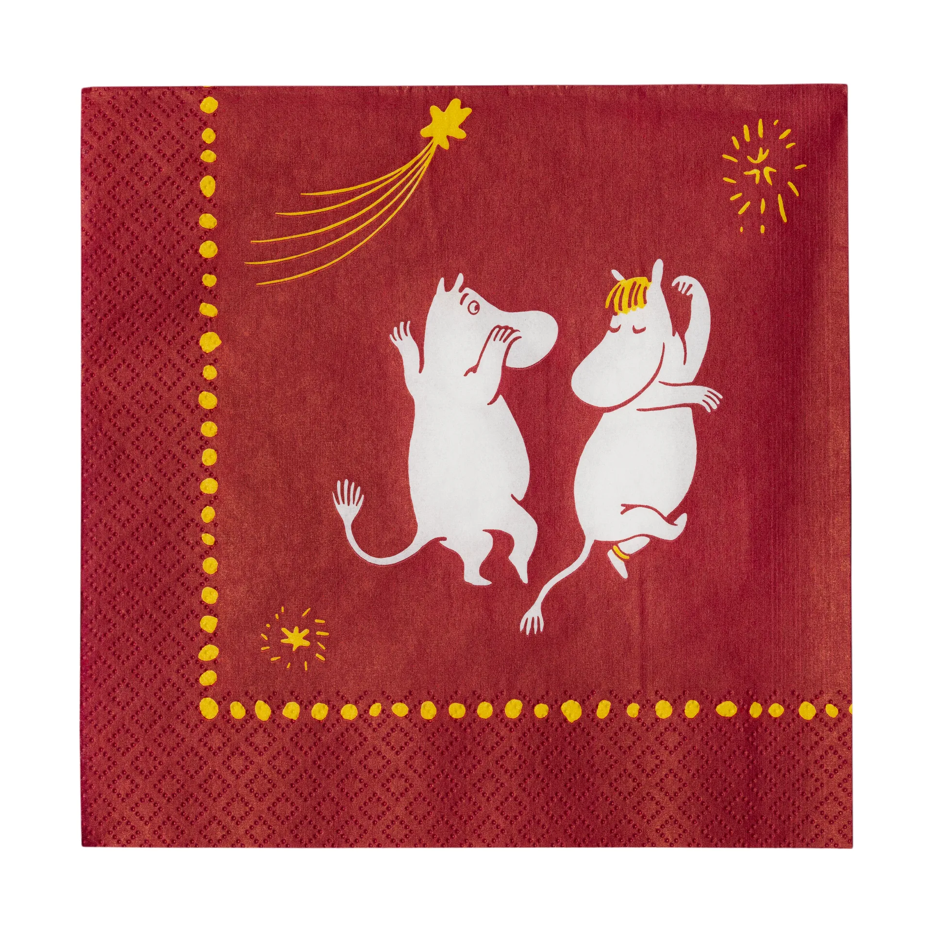 Moomin Arabia Festlige stunder mumi papirserviet 33x33 cm 20-pak