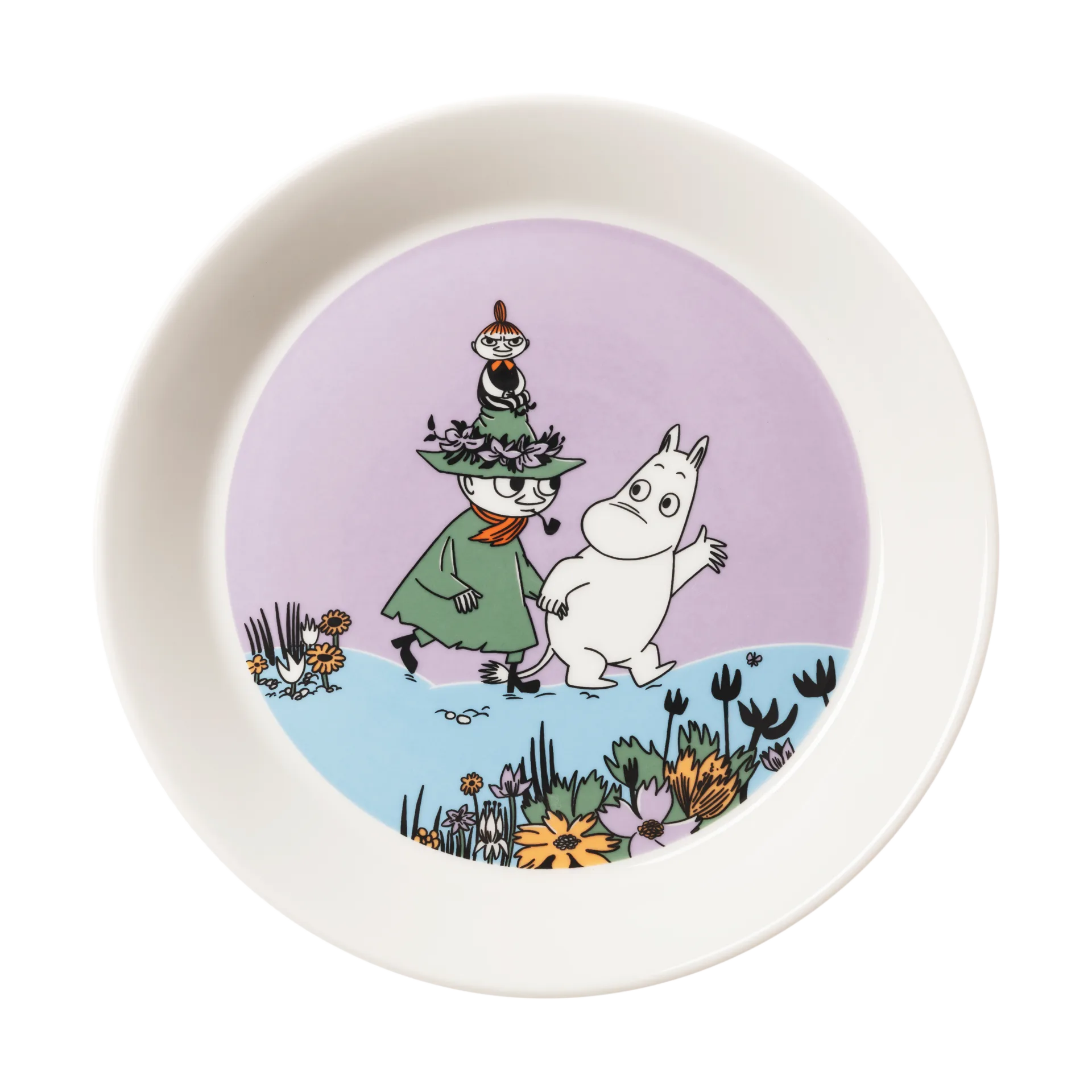 Moomin Arabia Friends Forever mumitallerken Ø19,5 cm