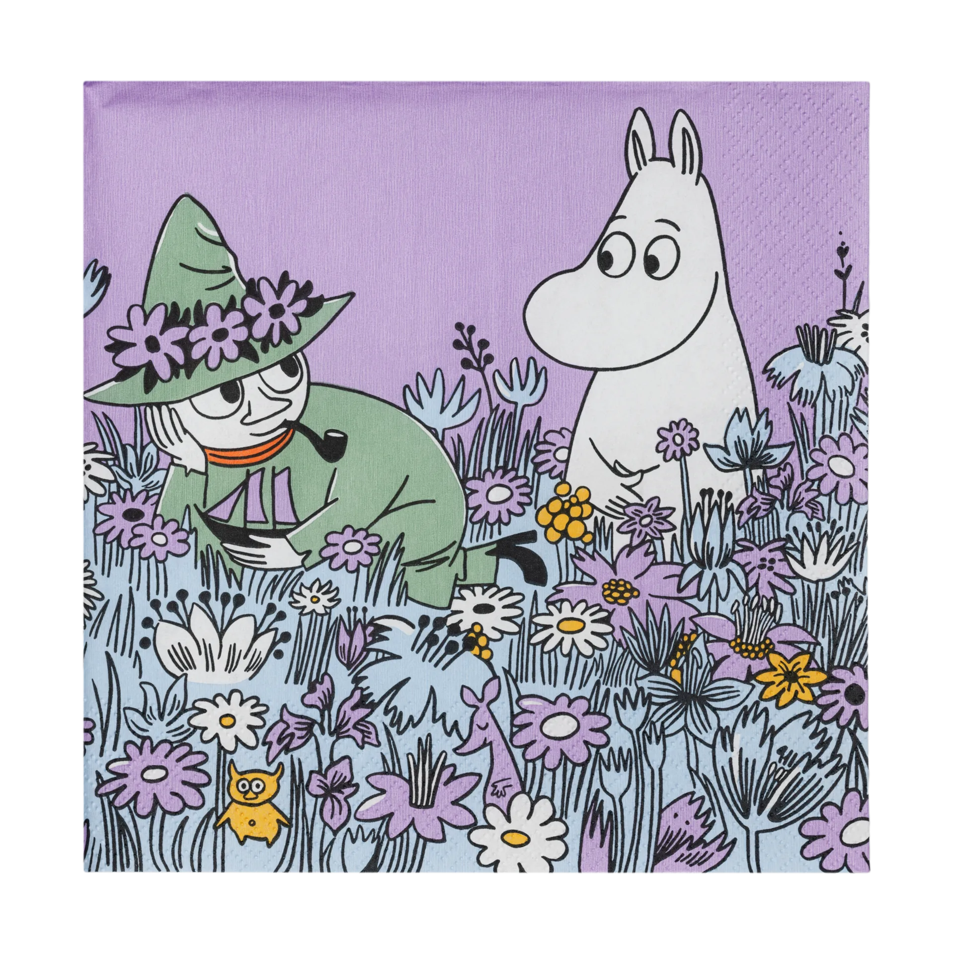 Moomin Arabia Friends Forever papirserviet 33x33 cm 20-pak Flerfarvet