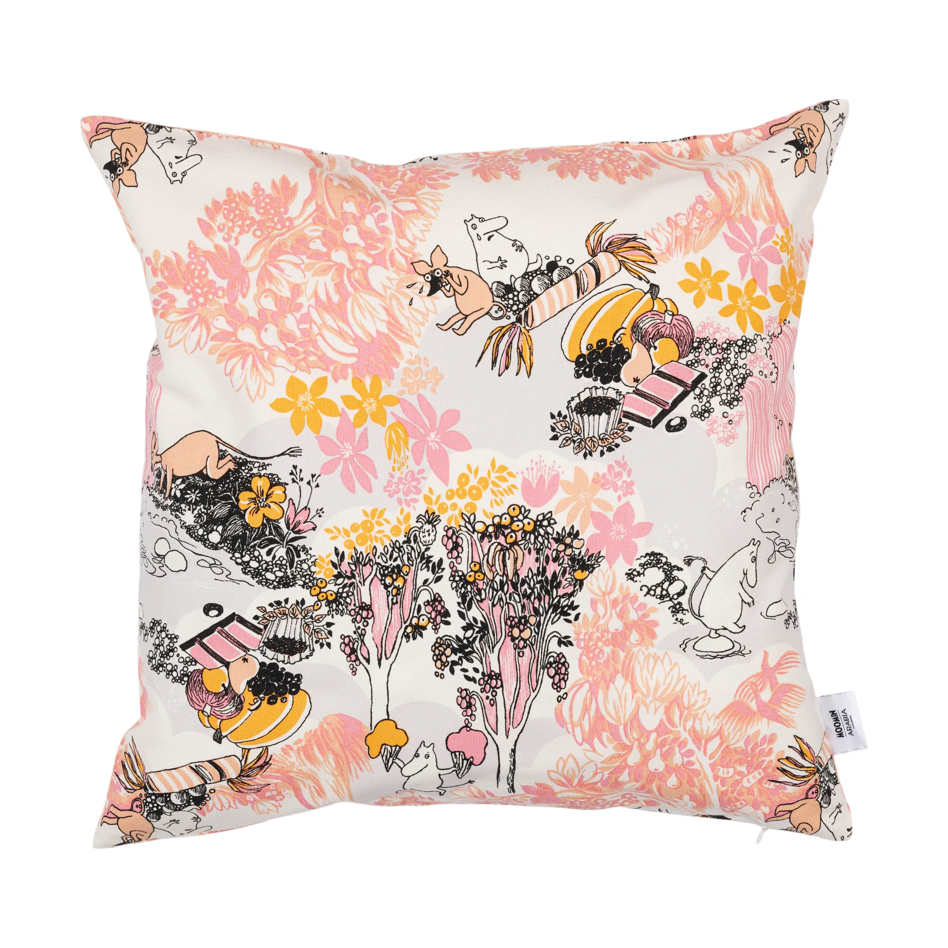 Moomin Arabia Housse de coussin Moomin cm Rose