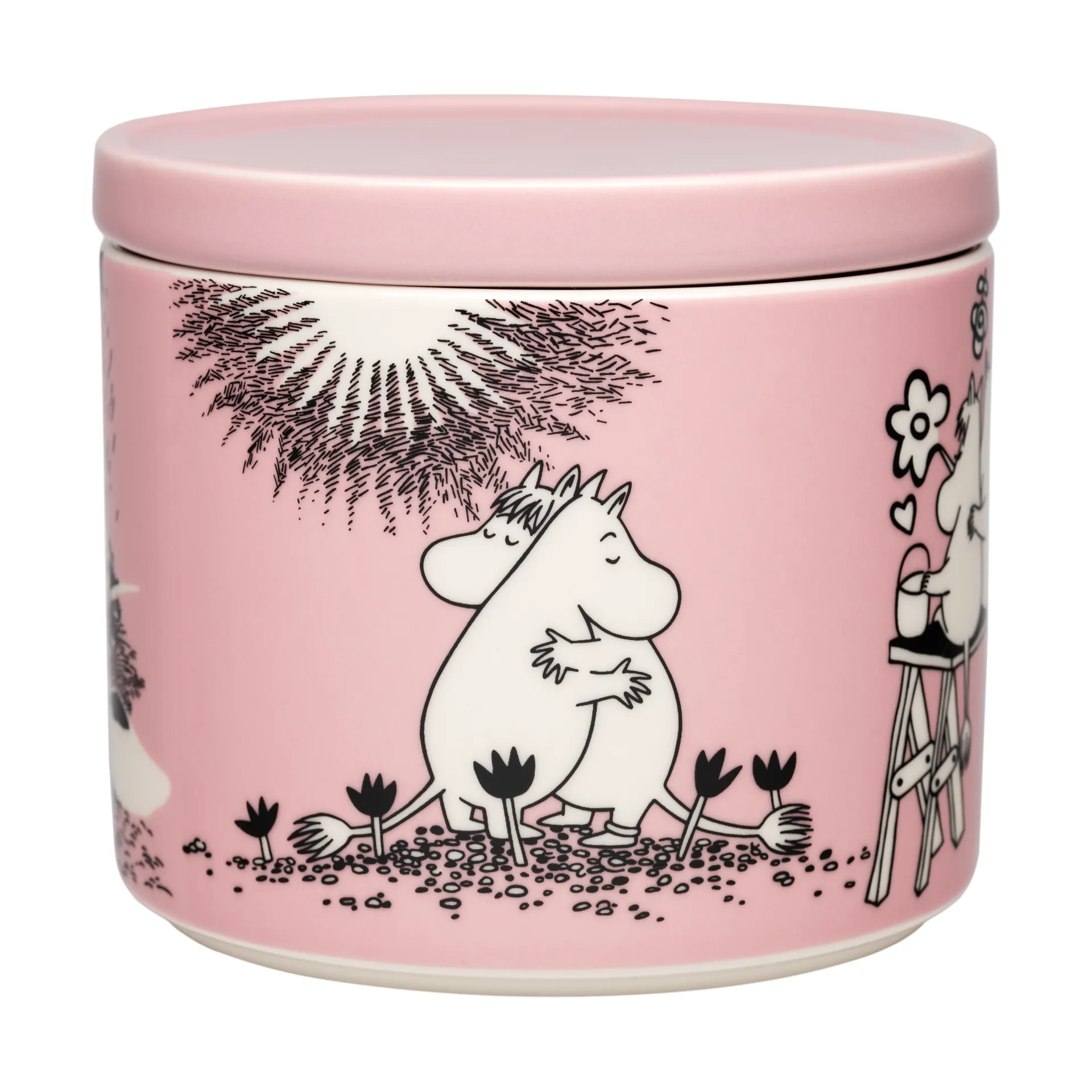 Moomin Arabia Kærlighed 30 år Mumi-dåse 0,7 l