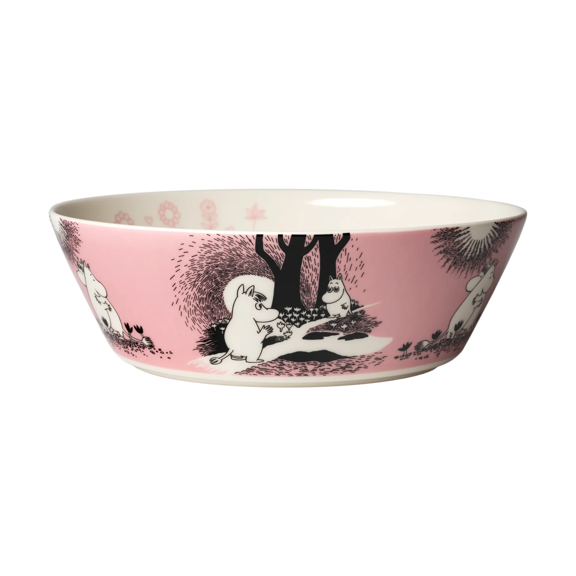 Moomin Arabia Kærlighed 30 år Mumi serveringsskål Ø23 cm billede