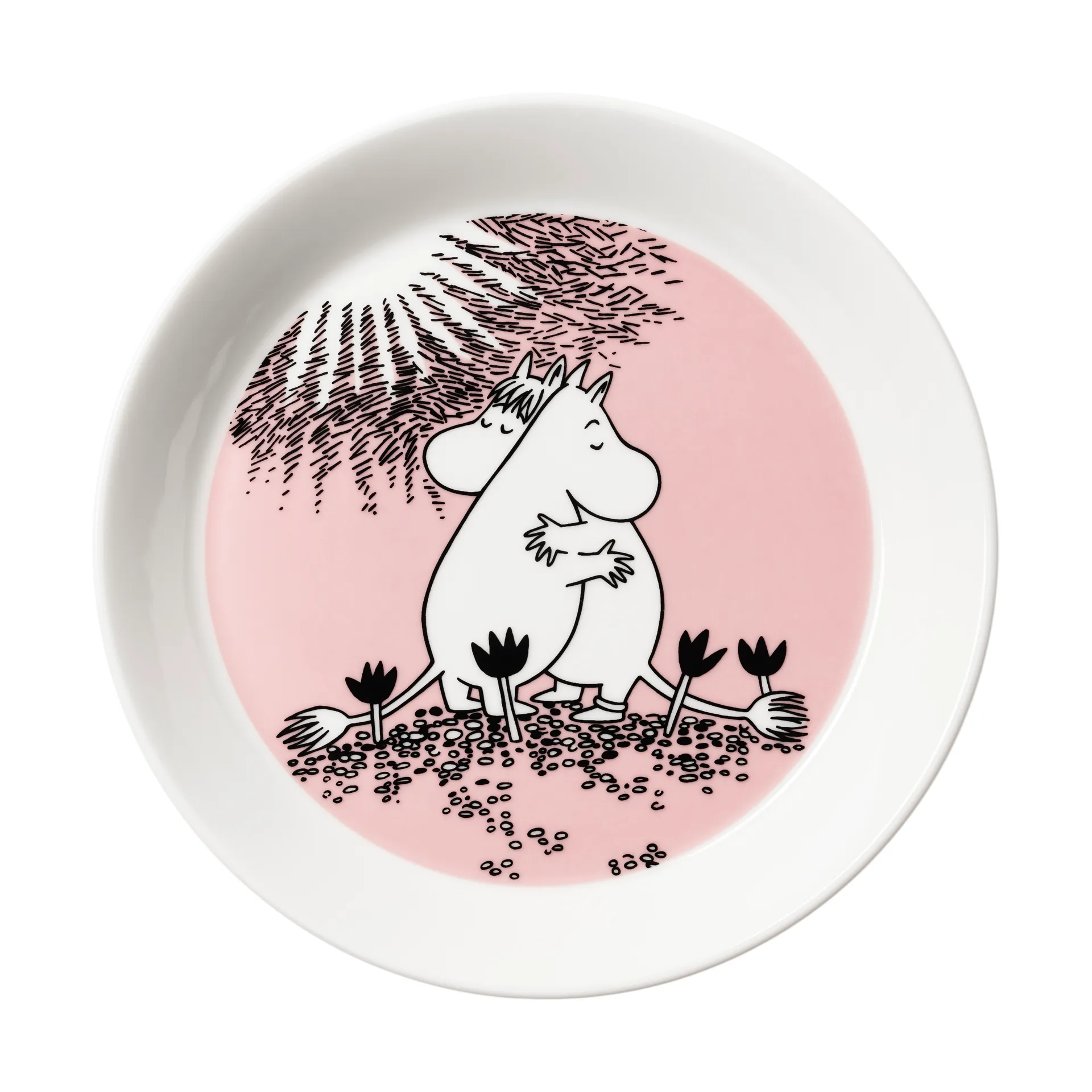 Moomin Arabia Kærlighed 30 år Mumitallerken Ø19 cm