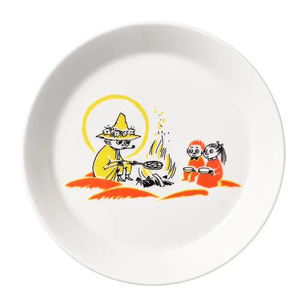 Moomin Arabia x Röda Korset Mumintallrik ABC Snusmumriken, Ø19 cm