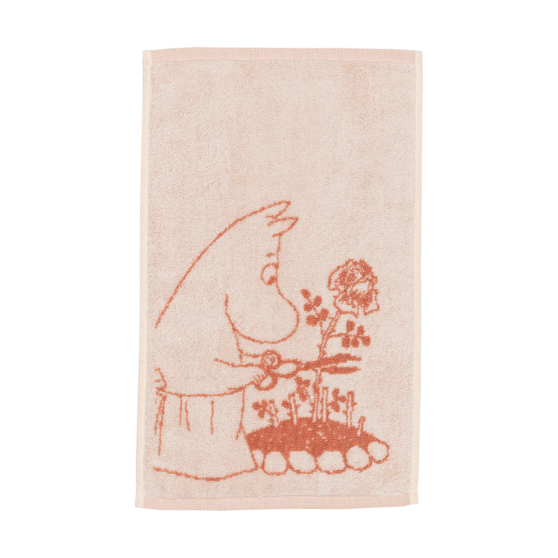 Moomin Arabia Mumi håndklæde 30x50 cm Mumimor beige