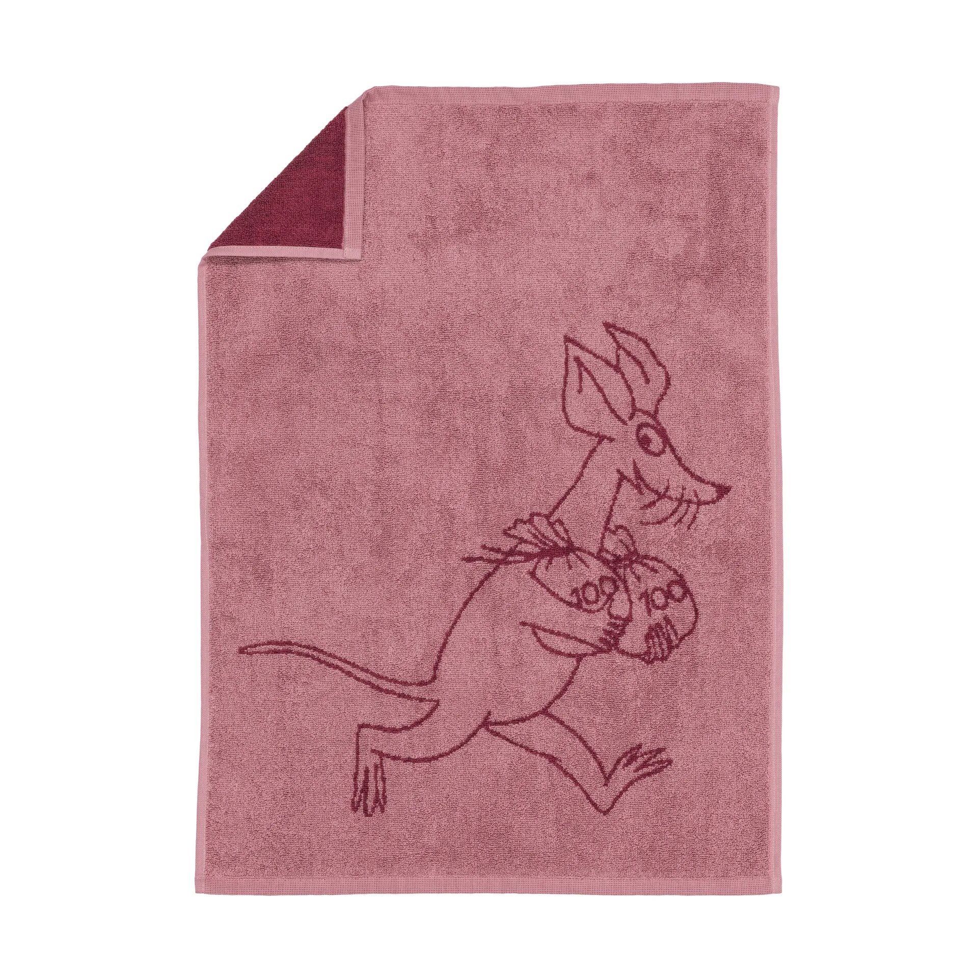 Moomin Arabia Mumi håndklæde 50x70 cm Sniff, malva