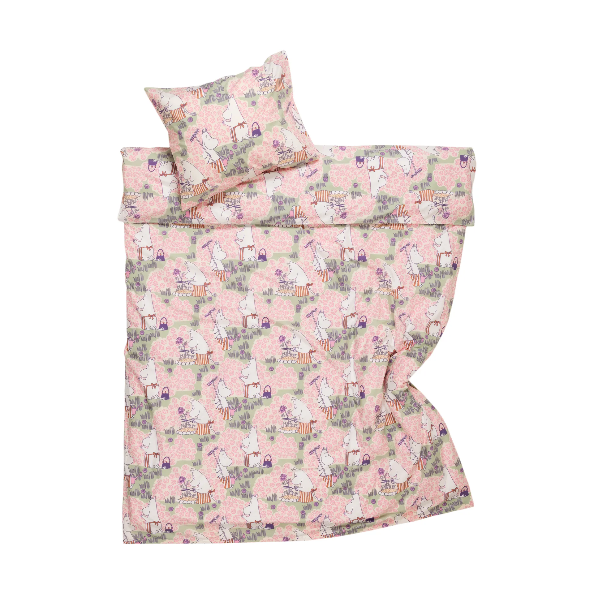 Moomin Arabia Mumi sengesæt 150x210 cm Rosenhave