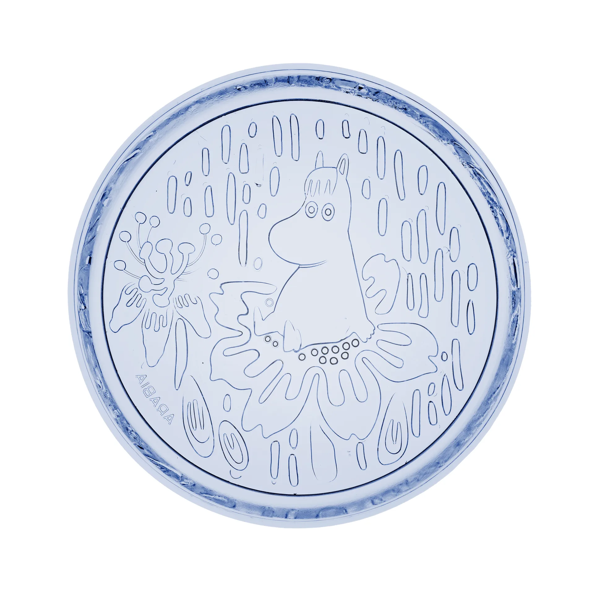 Moomin Arabia Mumi tallerken Ø15,5 cm Aqua