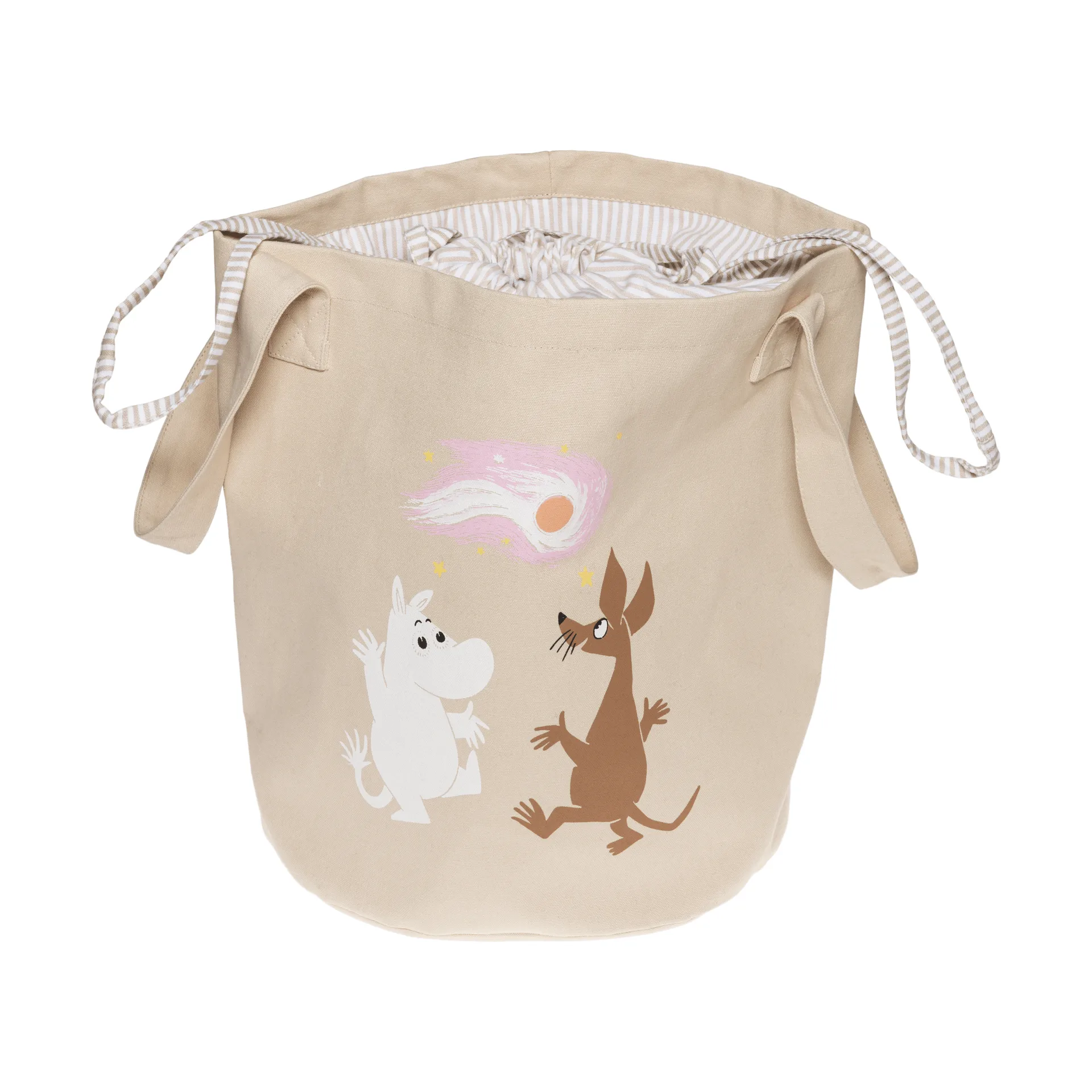 Moomin Arabia Mumin panier de rangement Rymdäventyr GOTS,