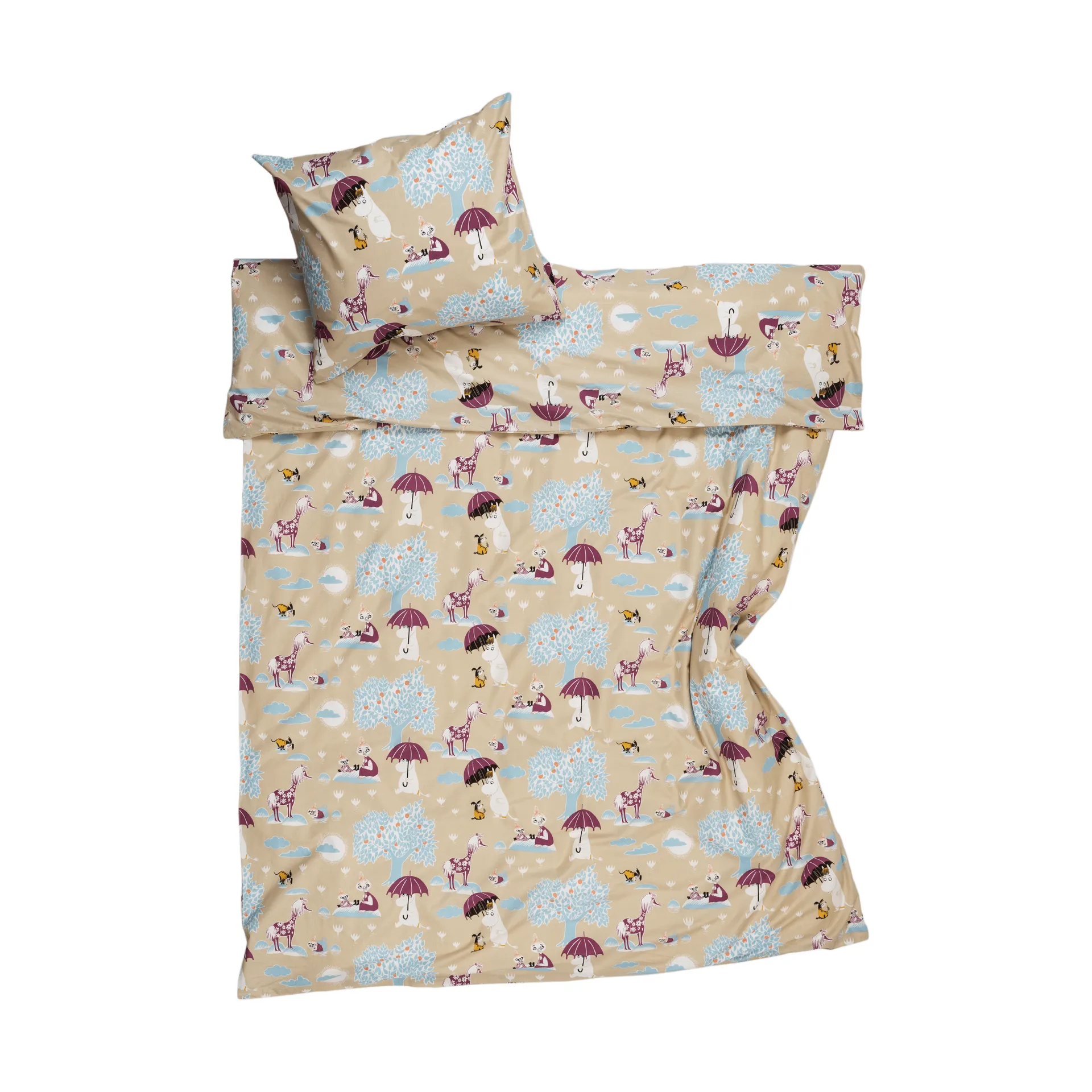 Moomin Arabia Mumin parure de lit Under paraplyet GOTS, cm