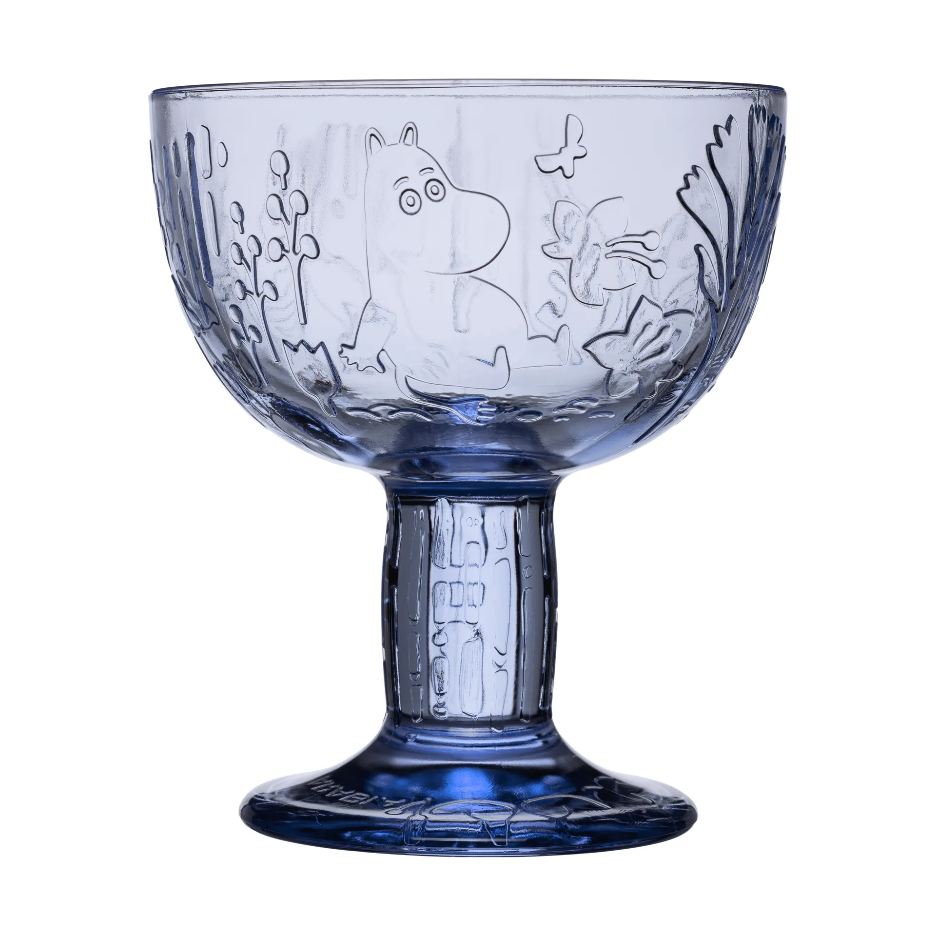 Moomin Arabia Mystikens skog Mumin skål Aqua, Ø14 cm