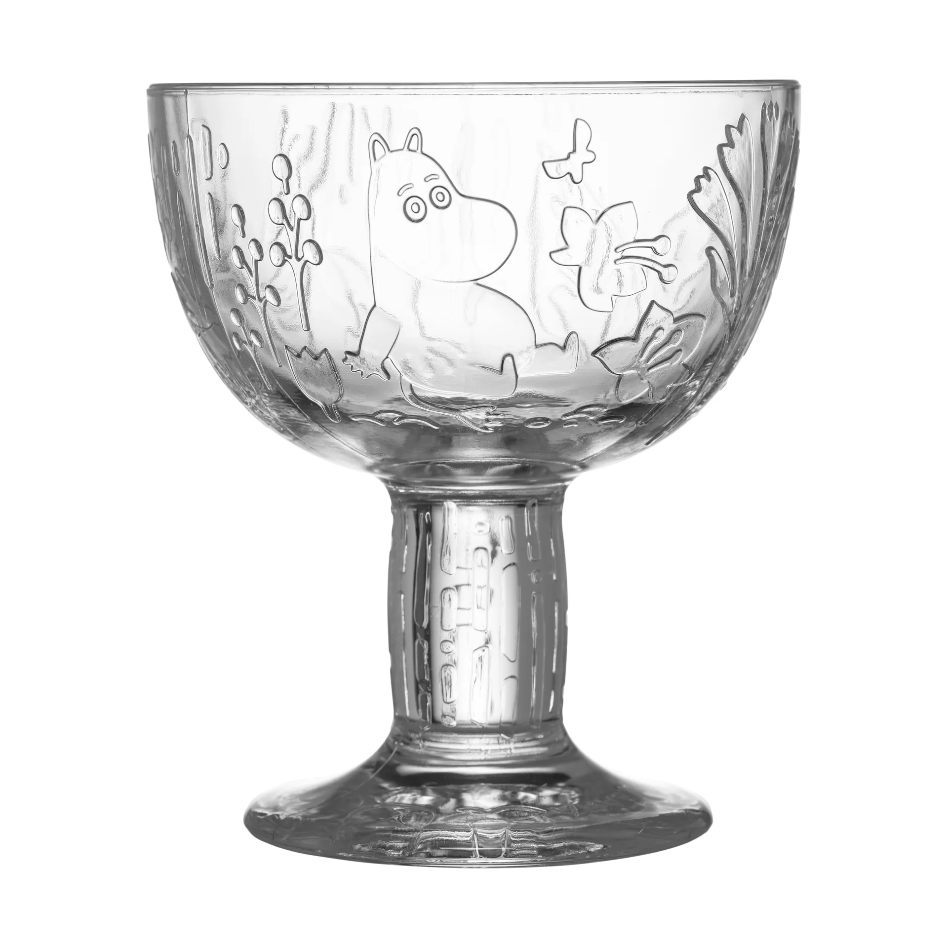 Moomin Arabia Mystikens skog Mumin skål Klar, Ø14 cm