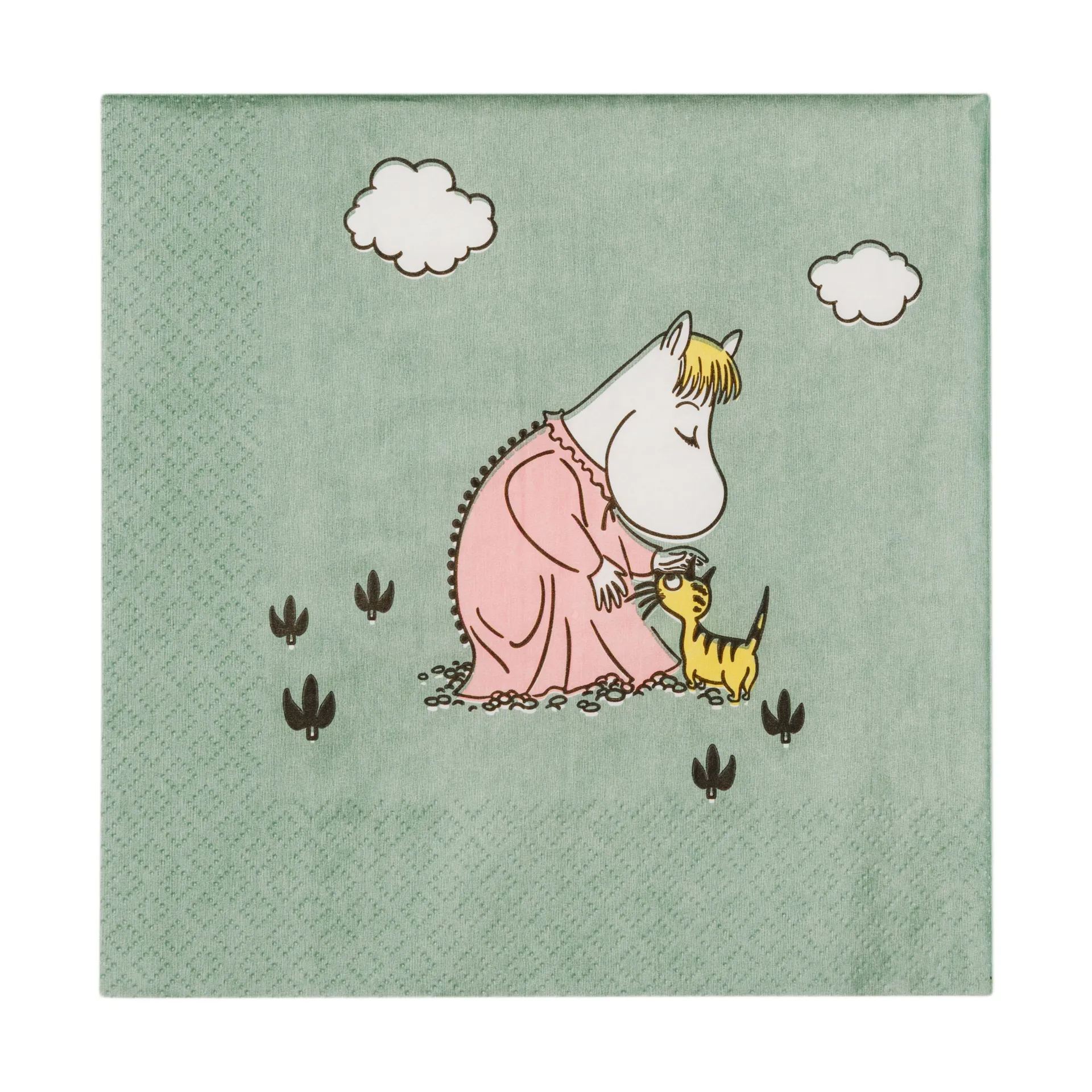 Moomin Arabia Omsorg Mumi papirserviet 33x33 cm 20-pak