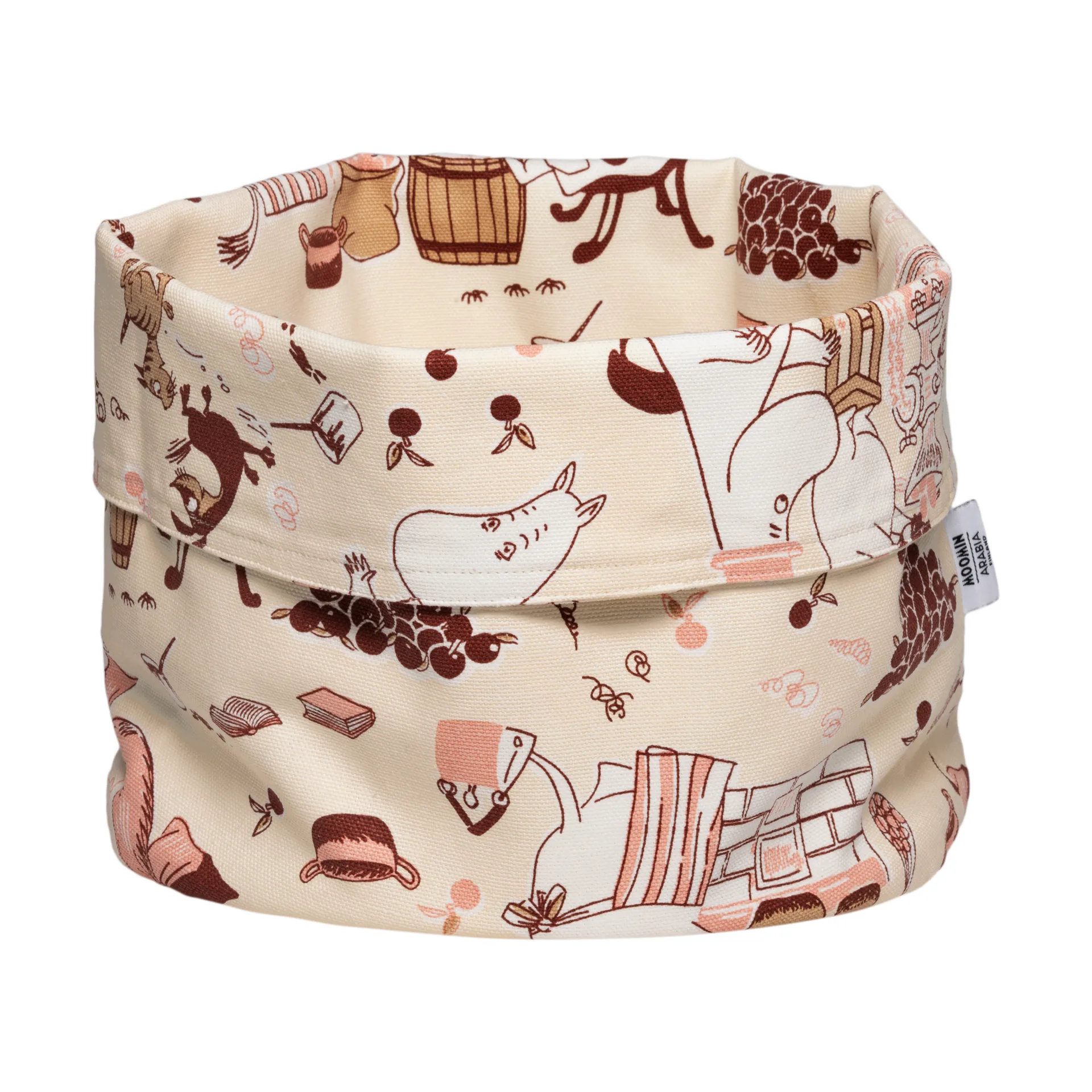 Moomin Arabia Panier de rangement Hemmaglädje Moomin Ovale