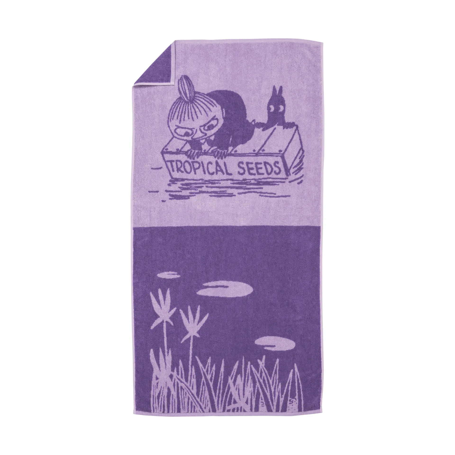 Moomin Arabia Serviette de bain Moomin cm Lilla My violet