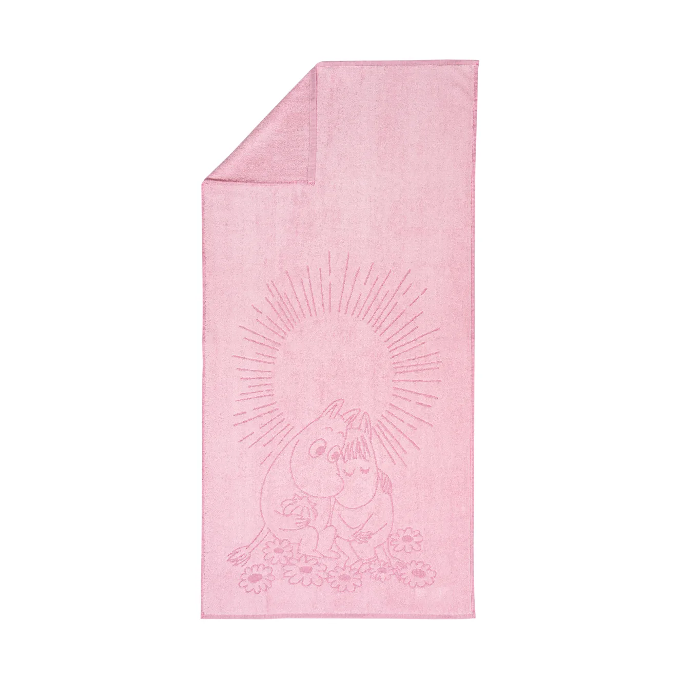 Moomin Arabia Serviette de bain Moomin cm Rose amoureux