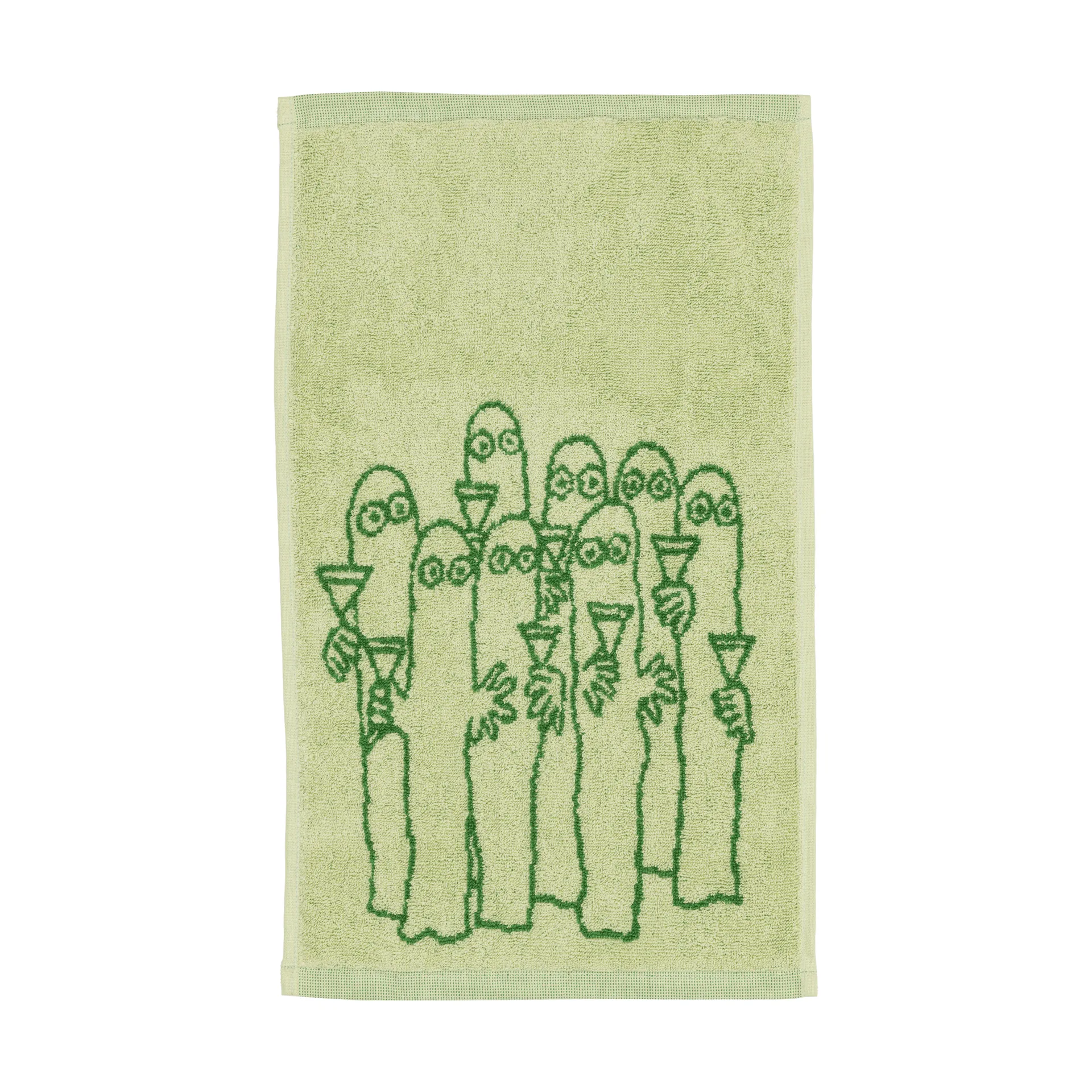 Moomin Arabia Serviette Mumin cm Hattifnattarna, vert